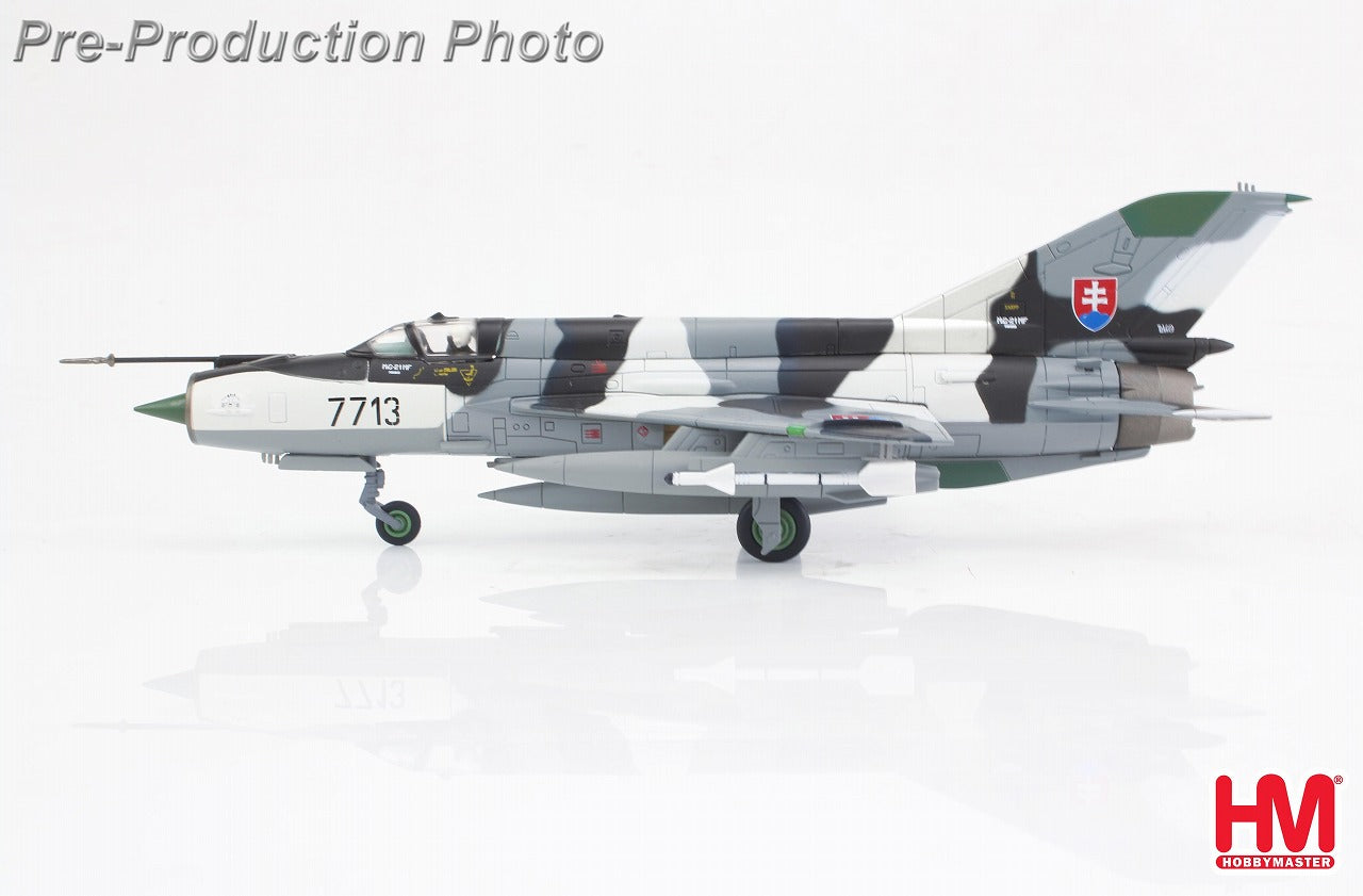 【予約商品】MIG-21MF スロバキア空軍 第4飛行隊 スリアチ空軍基地 1999年 7713 1/72 (HM20251006) [HA0153]