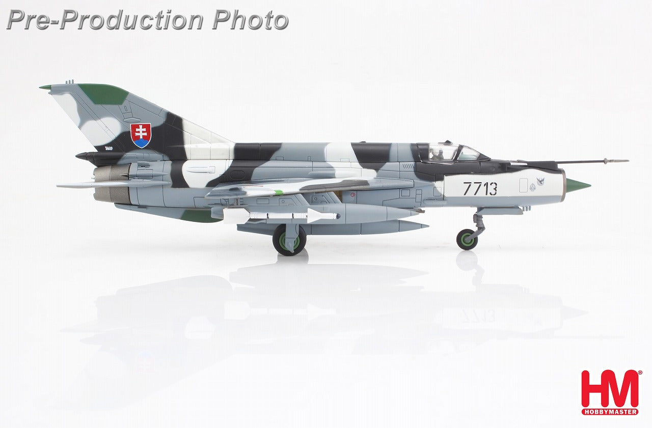 【予約商品】MIG-21MF スロバキア空軍 第4飛行隊 スリアチ空軍基地 1999年 7713 1/72 (HM20251006) [HA0153]