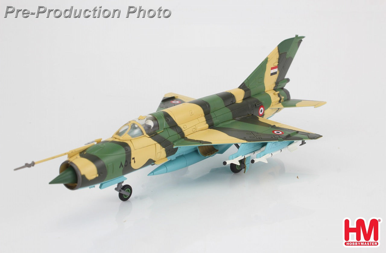 【2/21(金)発売】【予約商品】MiG-21MF エジプト空軍 後期塗装 1/72 (HM20241101) [HA0178]