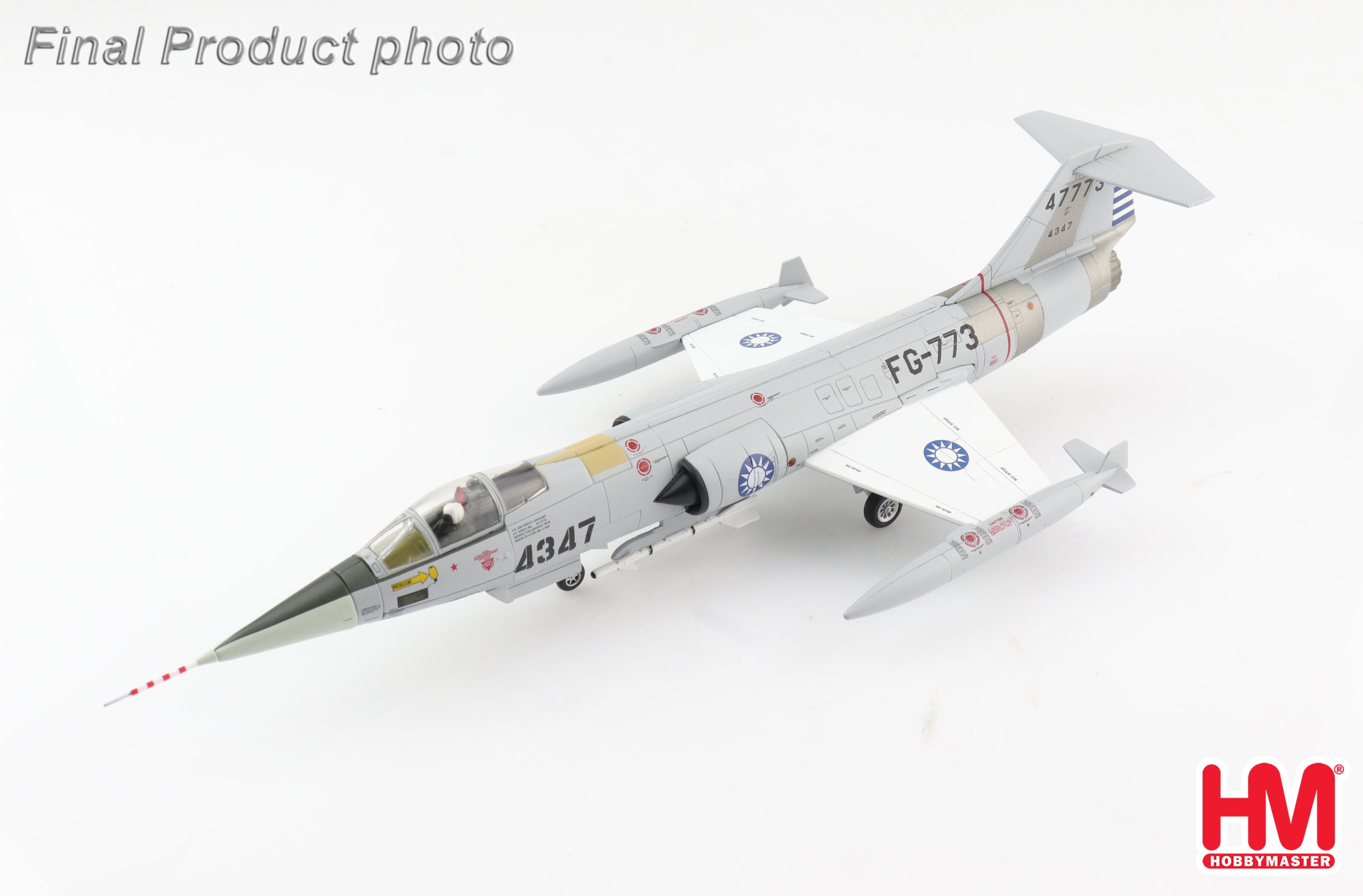 F-104G Starfighter, Taiwan Air Force, 8th Tactical Fighter Squadron, 1967, 1/72 [HA1072]