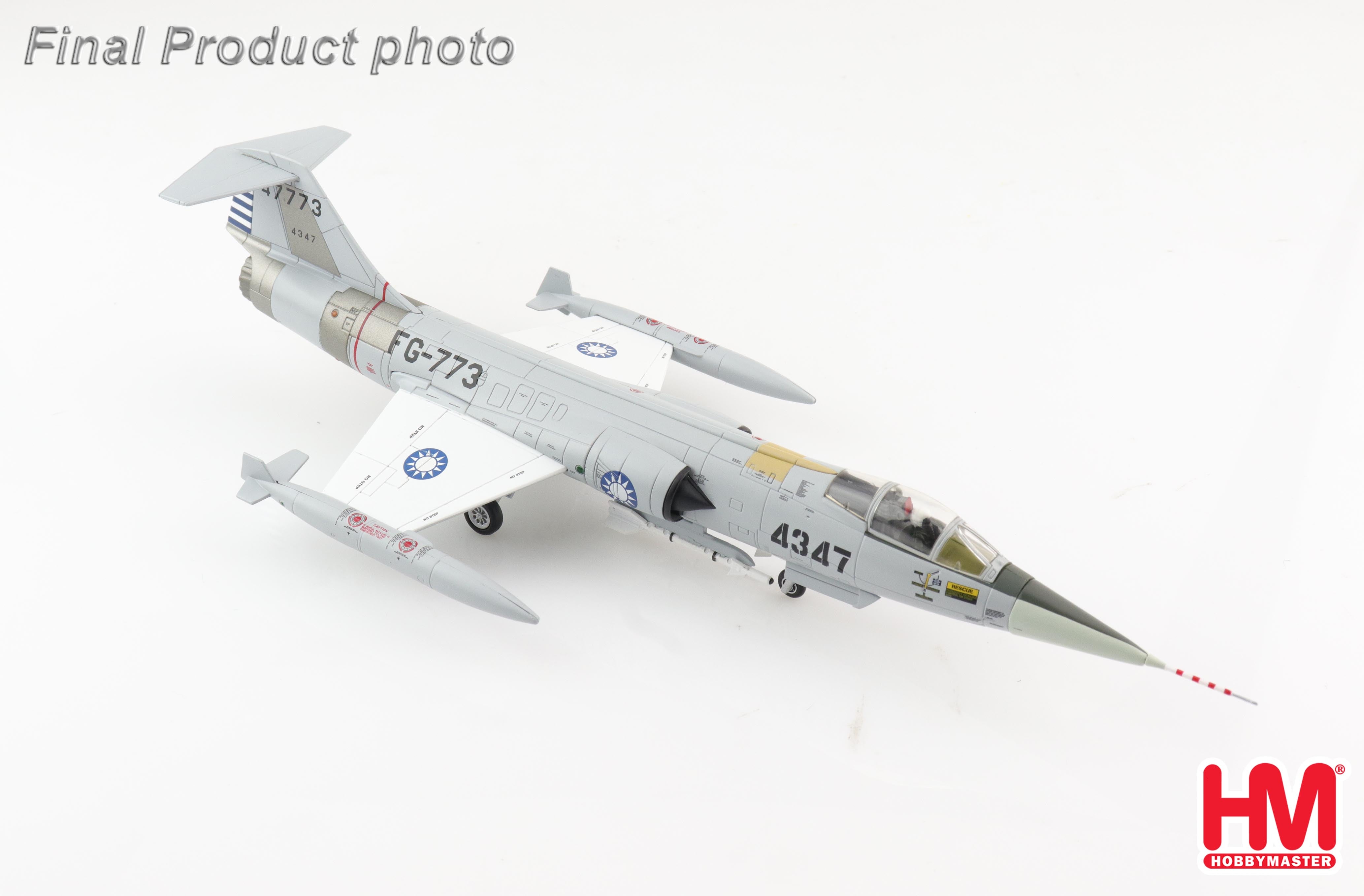 F-104G Starfighter, Taiwan Air Force, 8th Tactical Fighter Squadron, 1967, 1/72 [HA1072]