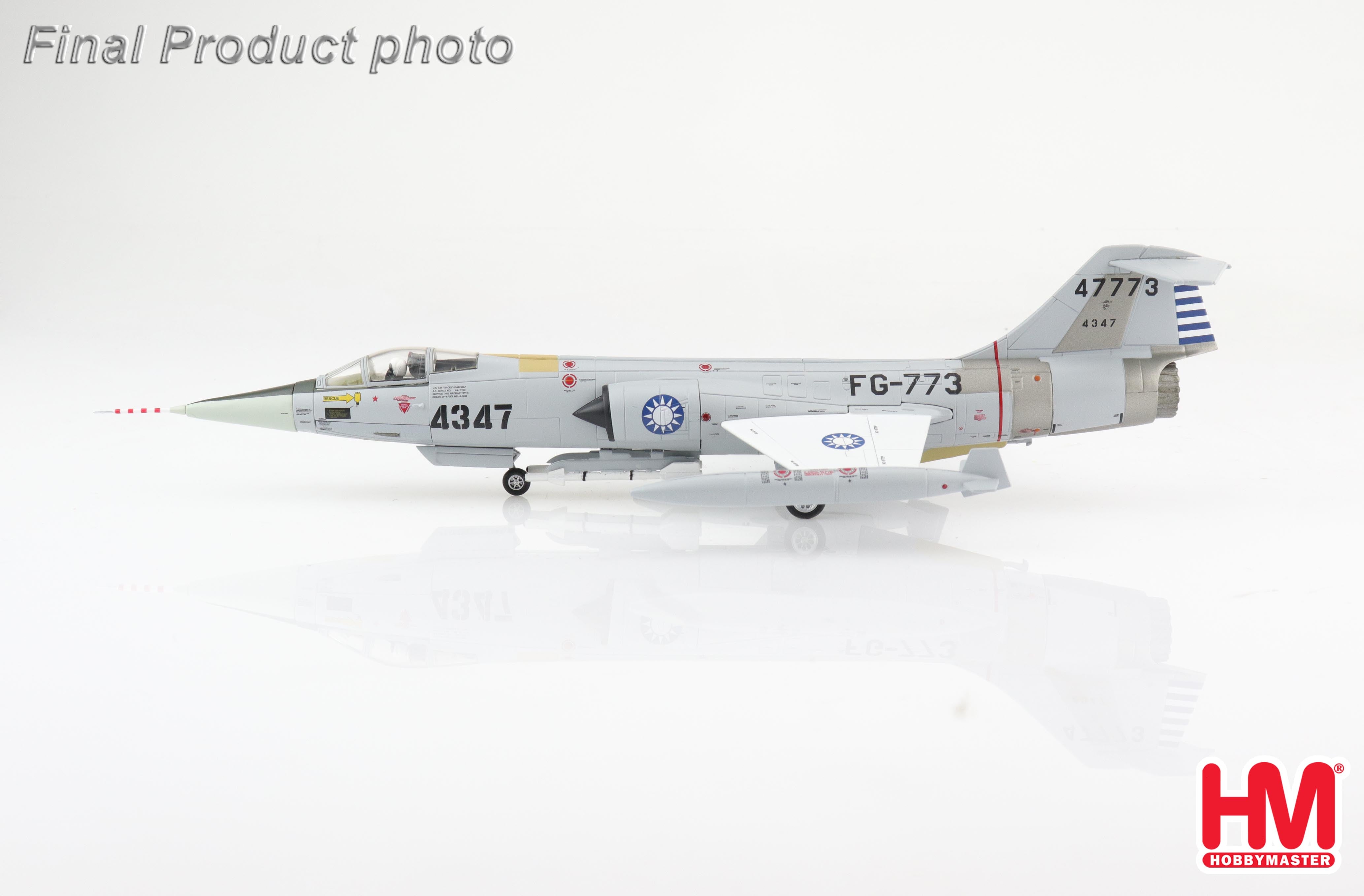 F-104G Starfighter, Taiwan Air Force, 8th Tactical Fighter Squadron, 1967, 1/72 [HA1072]