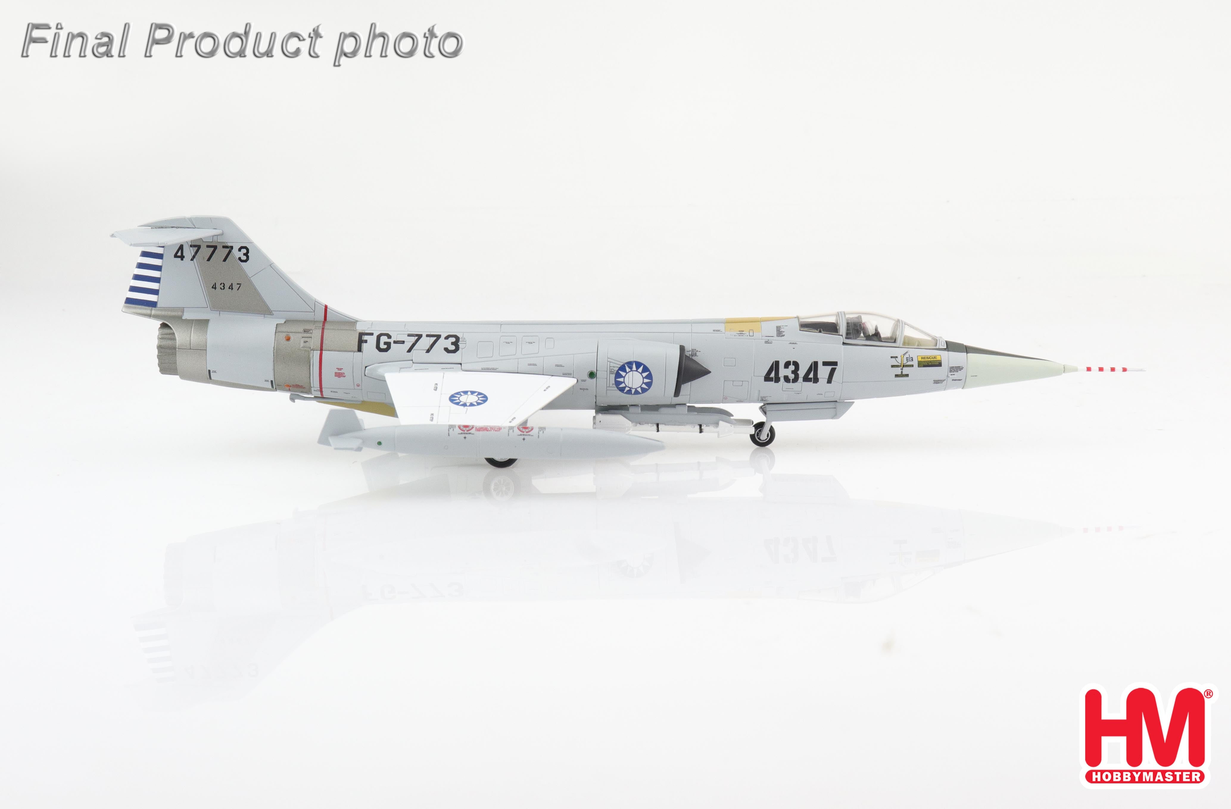 F-104G Starfighter, Taiwan Air Force, 8th Tactical Fighter Squadron, 1967, 1/72 [HA1072]