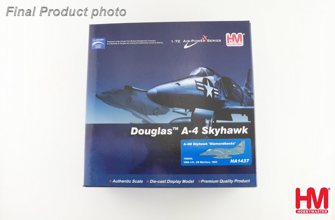 A-4M Skyhawk VMA-131 Diamondbacks 1993 1/72 [HA1437] 