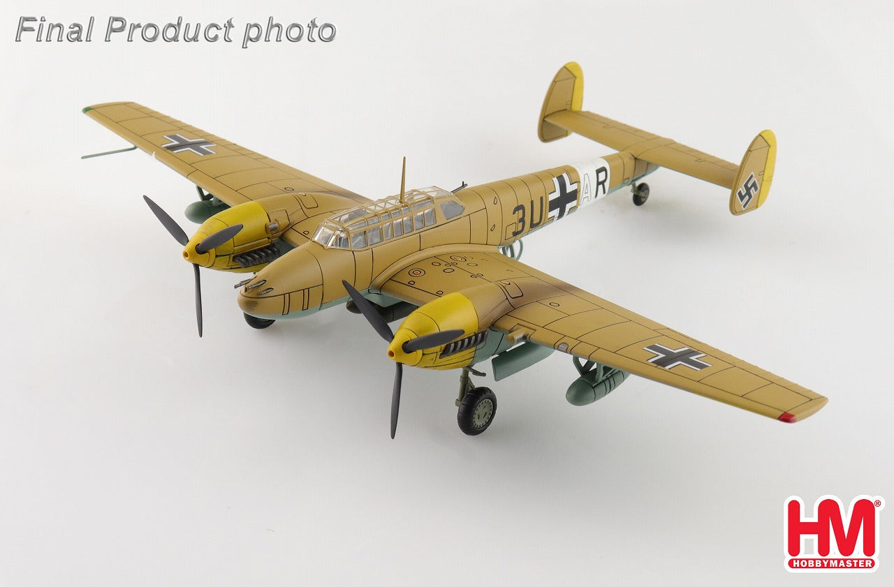 【予約商品】BF110E-2 ドイツ空軍 3U+AR 7./ZG 26 イタリア戦線 1941年 1/72 (HM20250523) [HA1817]