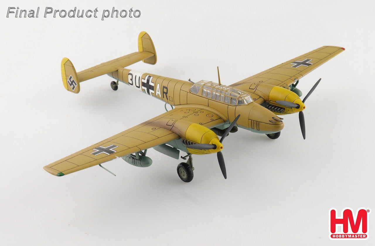 【予約商品】BF110E-2 ドイツ空軍 3U+AR 7./ZG 26 イタリア戦線 1941年 1/72 (HM20250523) [HA1817]