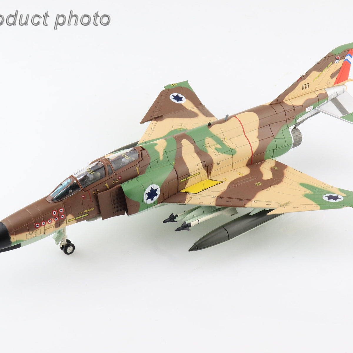 Hobby Master F-4E イスラエル空軍 第201飛行隊 1974年 ハツォール基地 #109 1/72 [HA19039]