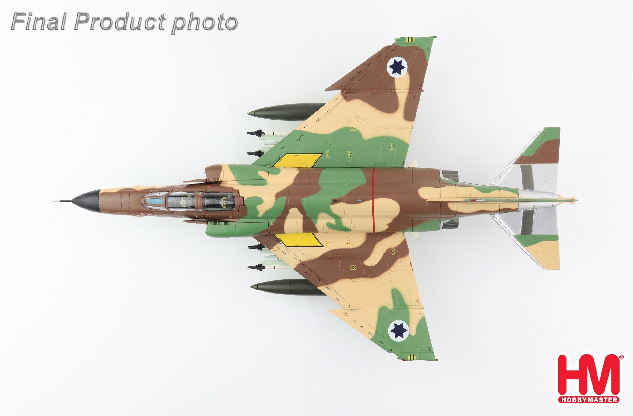 F-4E Israeli Air Force 201st Squadron 1974 Hazor Air Base #109 1/72 [HA19039]