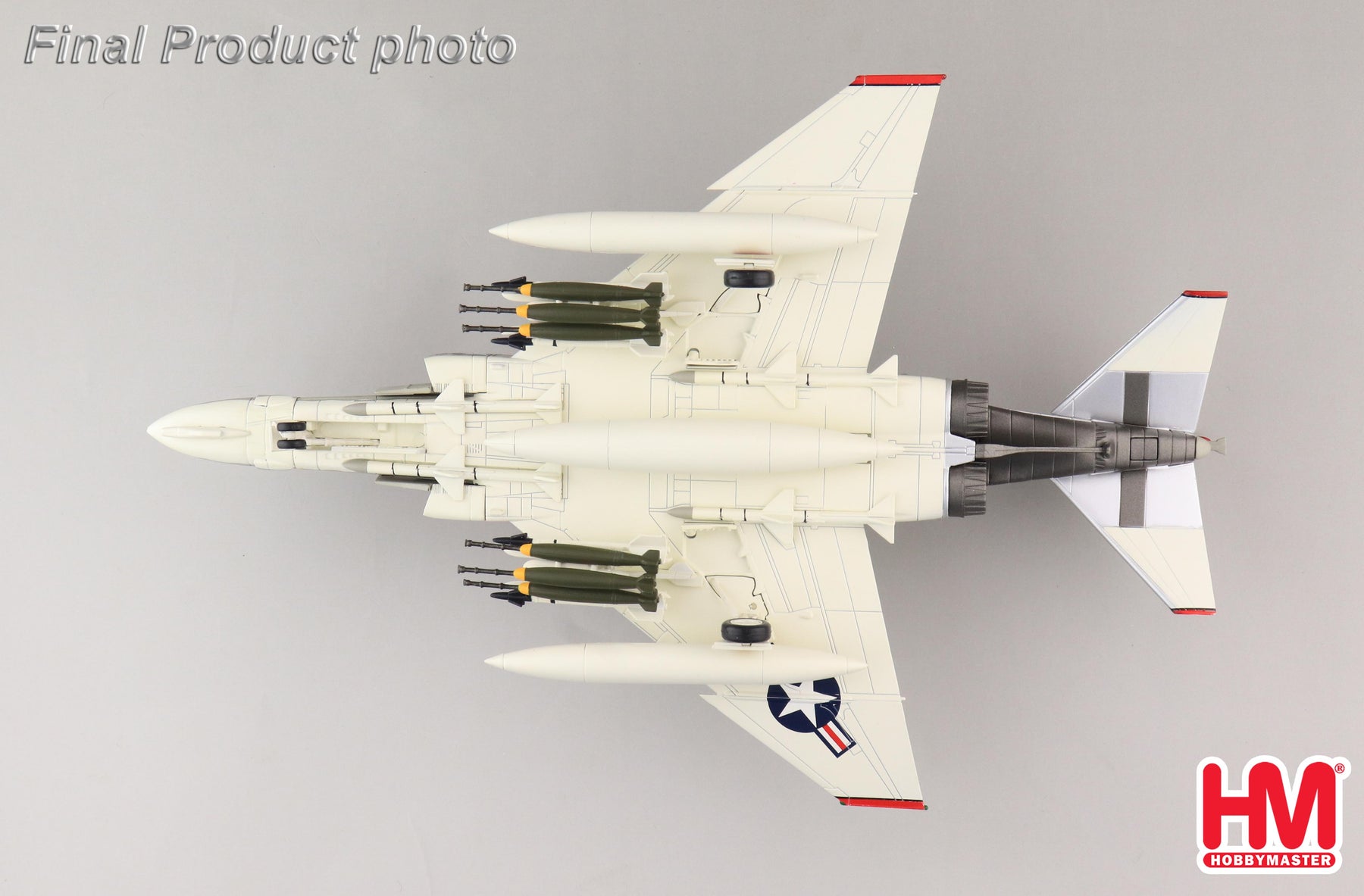 F-4B アメリカ海軍 第51戦闘飛行隊 「スクリーミング・イーグルス」 ケン・キャノン大尉／バド・モリス大尉機（MiG-17撃墜） 空母コーラル・シー搭載 1972年5月10日 NL110/#151398 1/72 [HA19043]