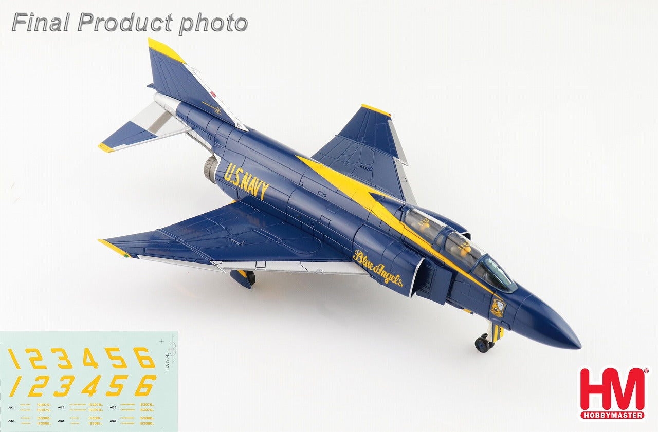 F-4J US Navy Display Team "Blue Angels" (numbered decals included) 1969 1/72 [HA19045]