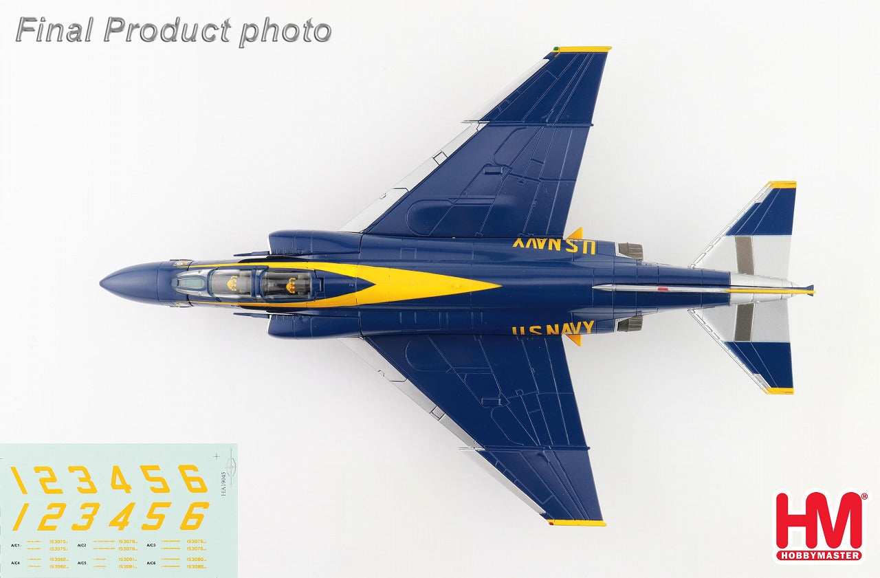 F-4J US Navy Display Team "Blue Angels" (numbered decals included) 1969 1/72 [HA19045]