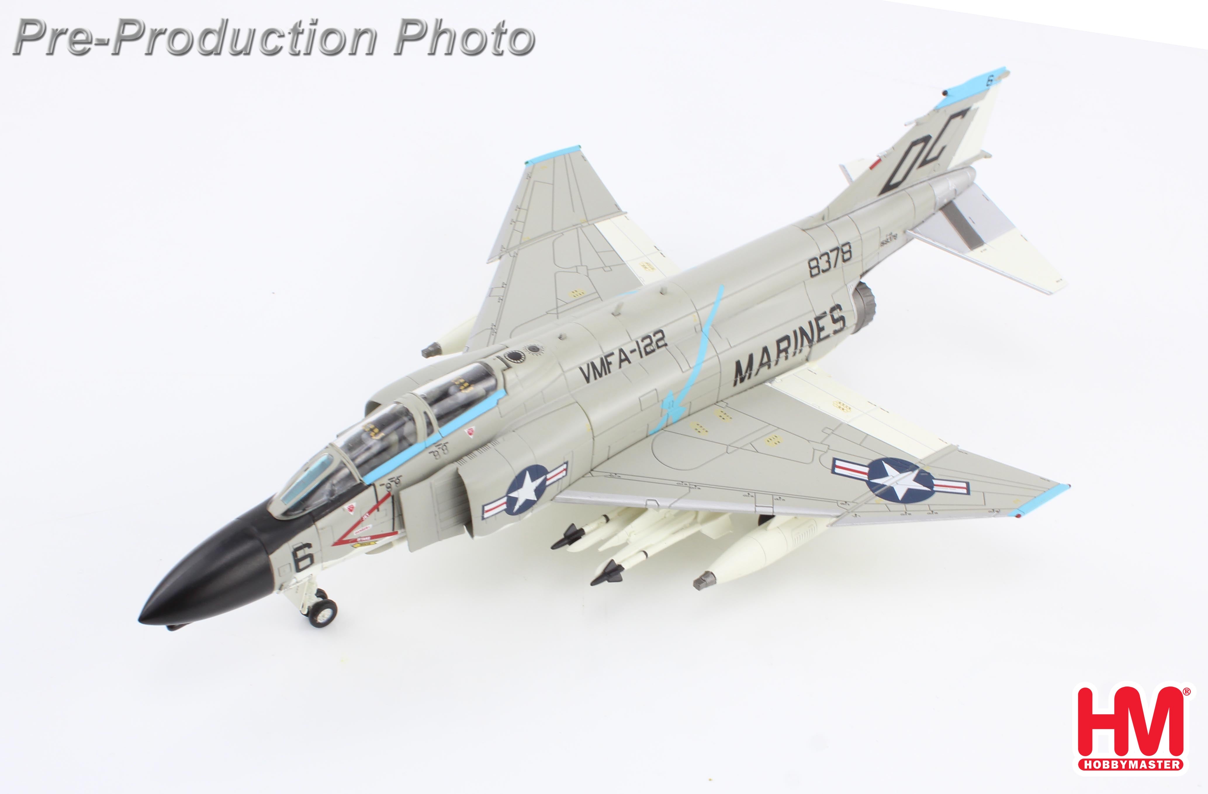 F-4B Phantom II US Marine Corps VMFA-122w/SUU-23 Gunpod 1/72 [HA19049]