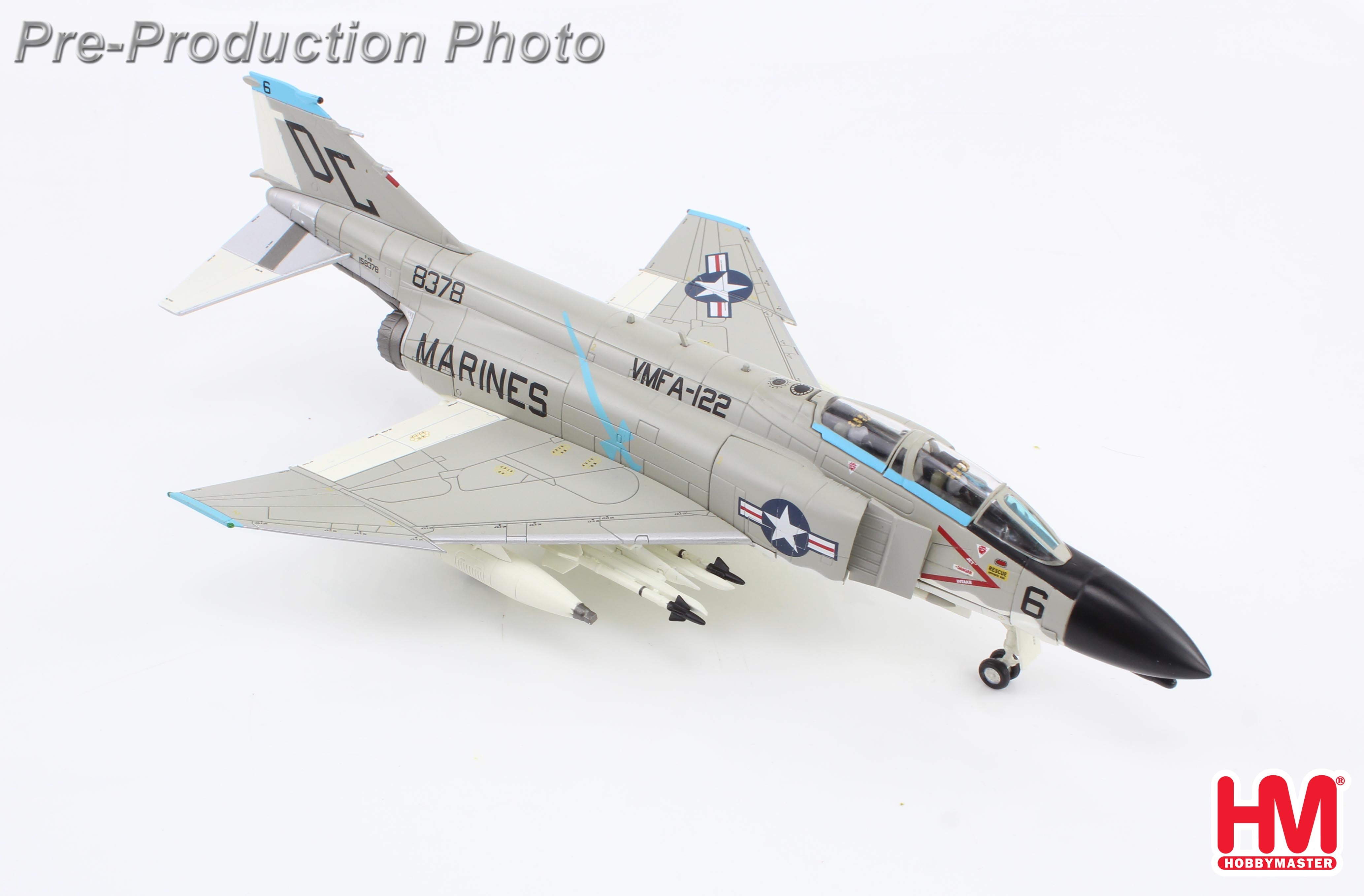 F-4B Phantom II US Marine Corps VMFA-122w/SUU-23 Gunpod 1/72 [HA19049]