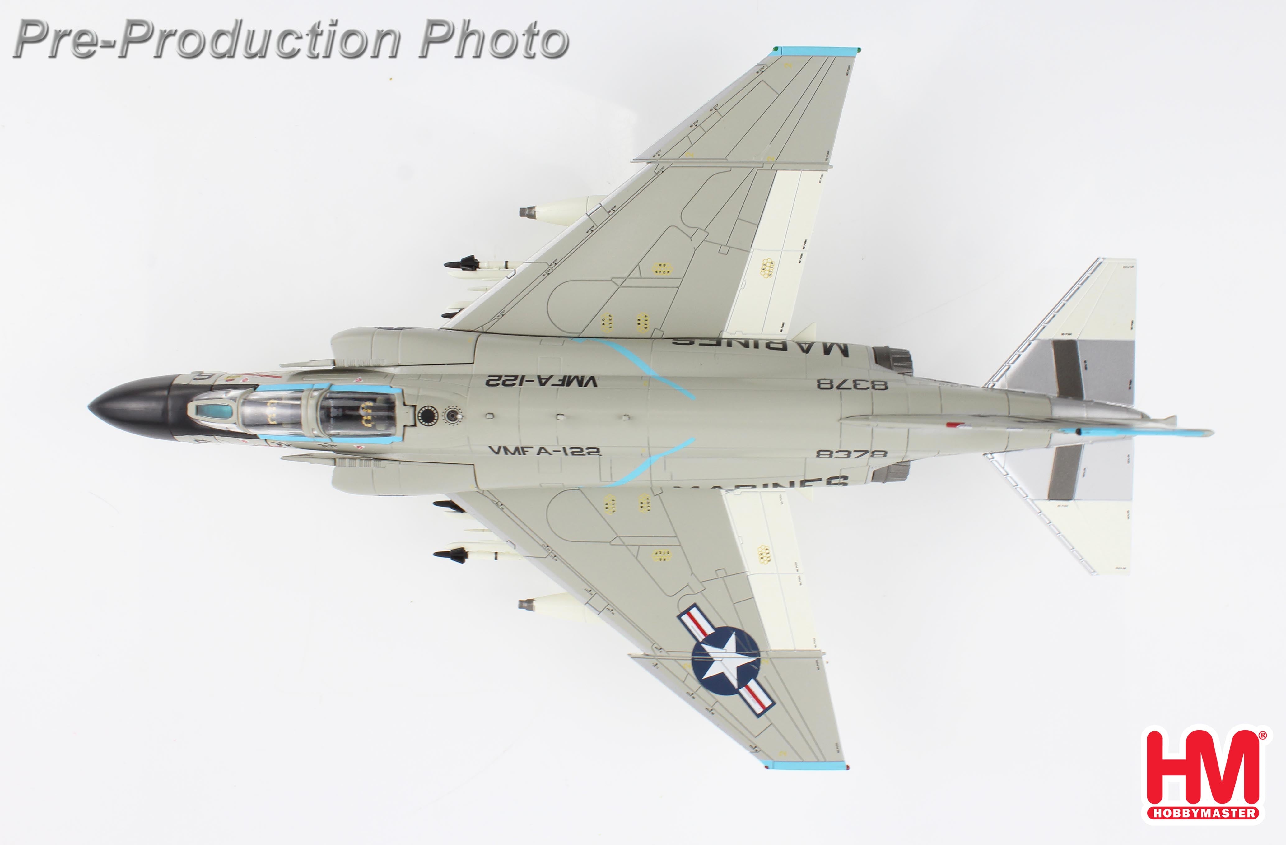 F-4B Phantom II US Marine Corps VMFA-122w/SUU-23 Gunpod 1/72 [HA19049]