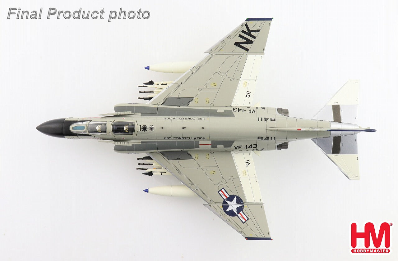 ホビーマスター 1/72 F-4B ファントムII VF-143 ピューキンドッグス 1967 完成品モデル HA19051