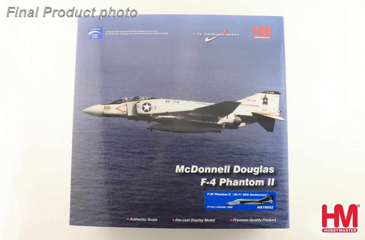 F-4F Phantom 2 German Air Force 71st Fighter Wing 50th Anniversary Paint 2009 1/72 [HA19052] 