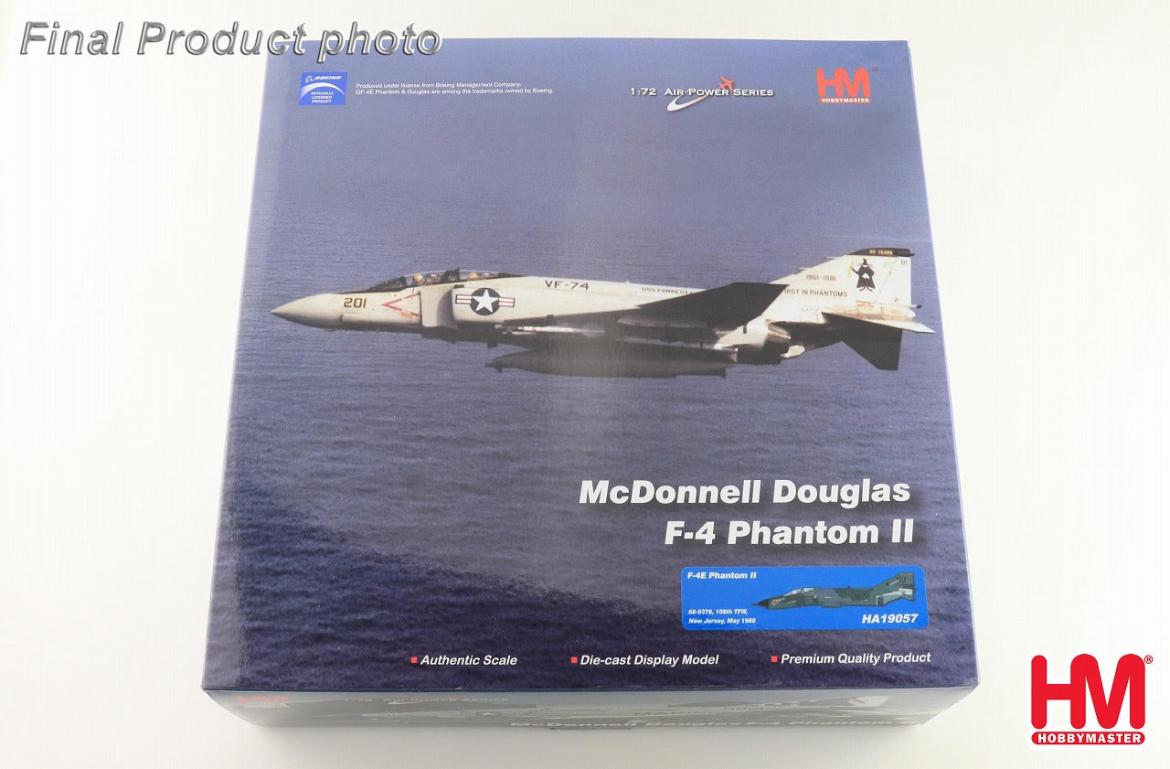 F-4E Phantom 2, United States Air Force, 108th Fighter Squadron, 1988, 1/72 [HA19057] 