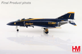 F-4J ファントム2 ブルーエンジェルス「H・ホール海軍中佐機」1/72 [HA19059]