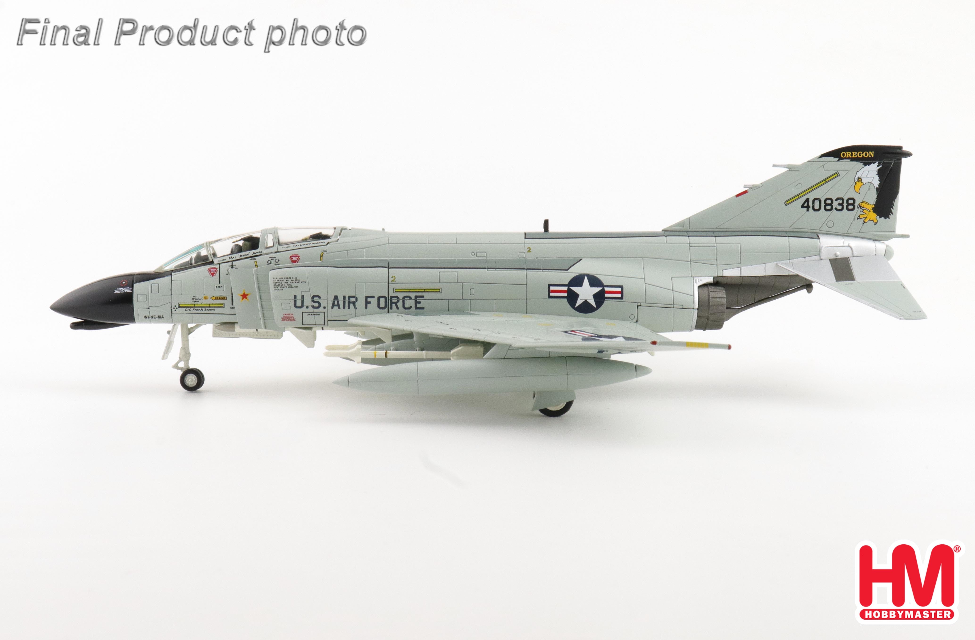 F-4C オレゴン州空軍 第114戦術飛行訓練飛行隊 1980年代  40838  1/72 [HA19076]