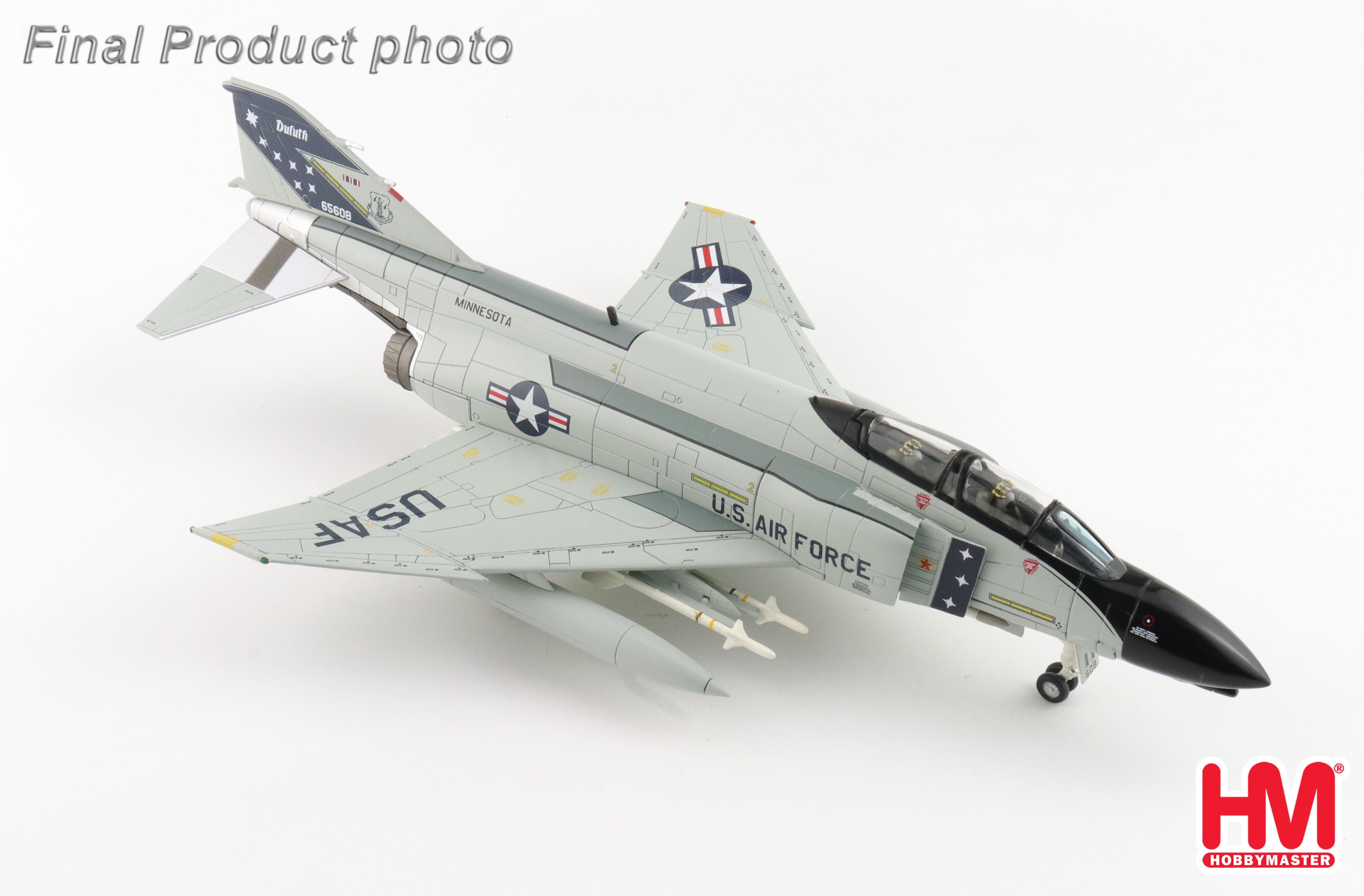 F-4D ミネソタ州空軍 第148戦闘航空団 ダルース国際空港 1984年 65608 1/72 [HA19077]