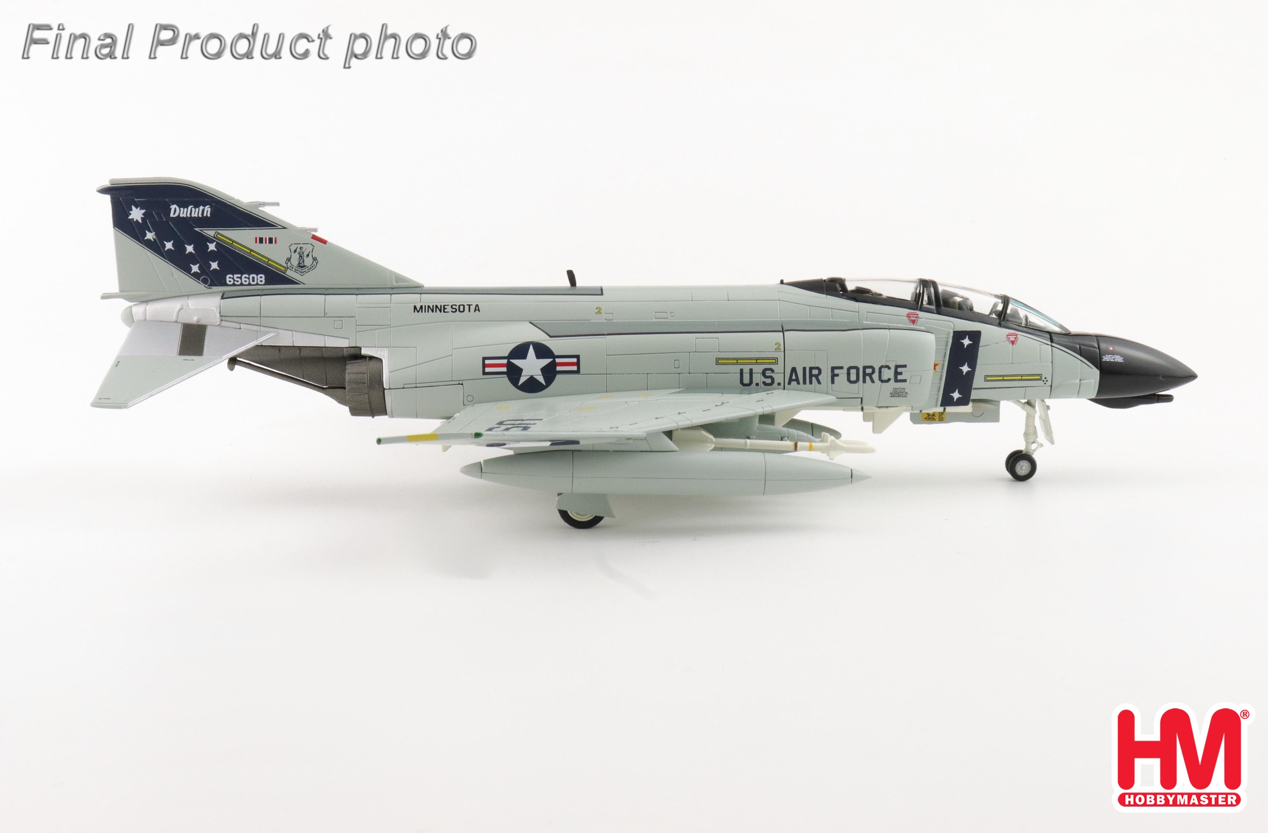 F-4D ミネソタ州空軍 第148戦闘航空団 ダルース国際空港 1984年 65608 1/72 [HA19077]