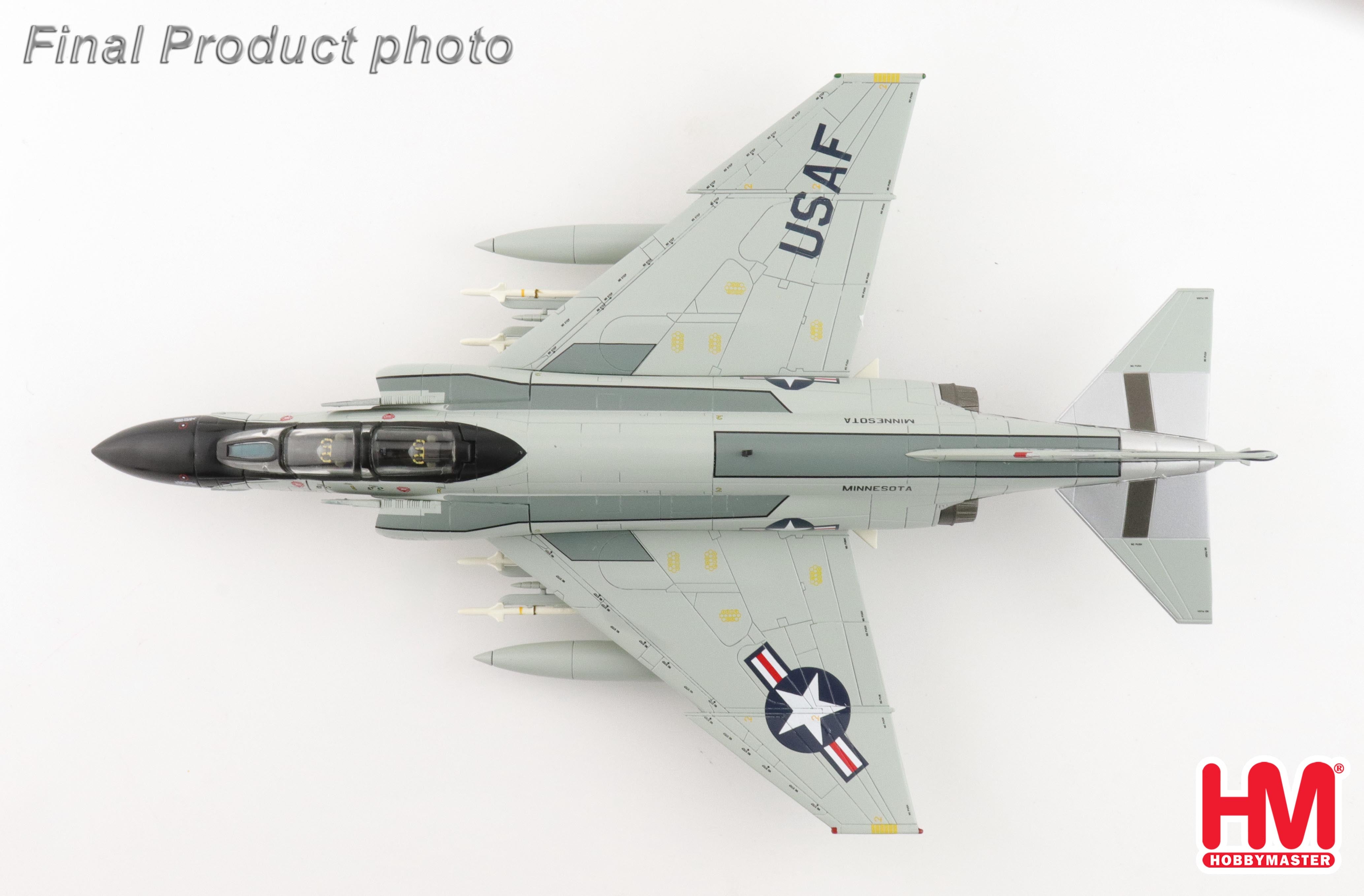 F-4D ミネソタ州空軍 第148戦闘航空団 ダルース国際空港 1984年 65608 1/72 [HA19077]