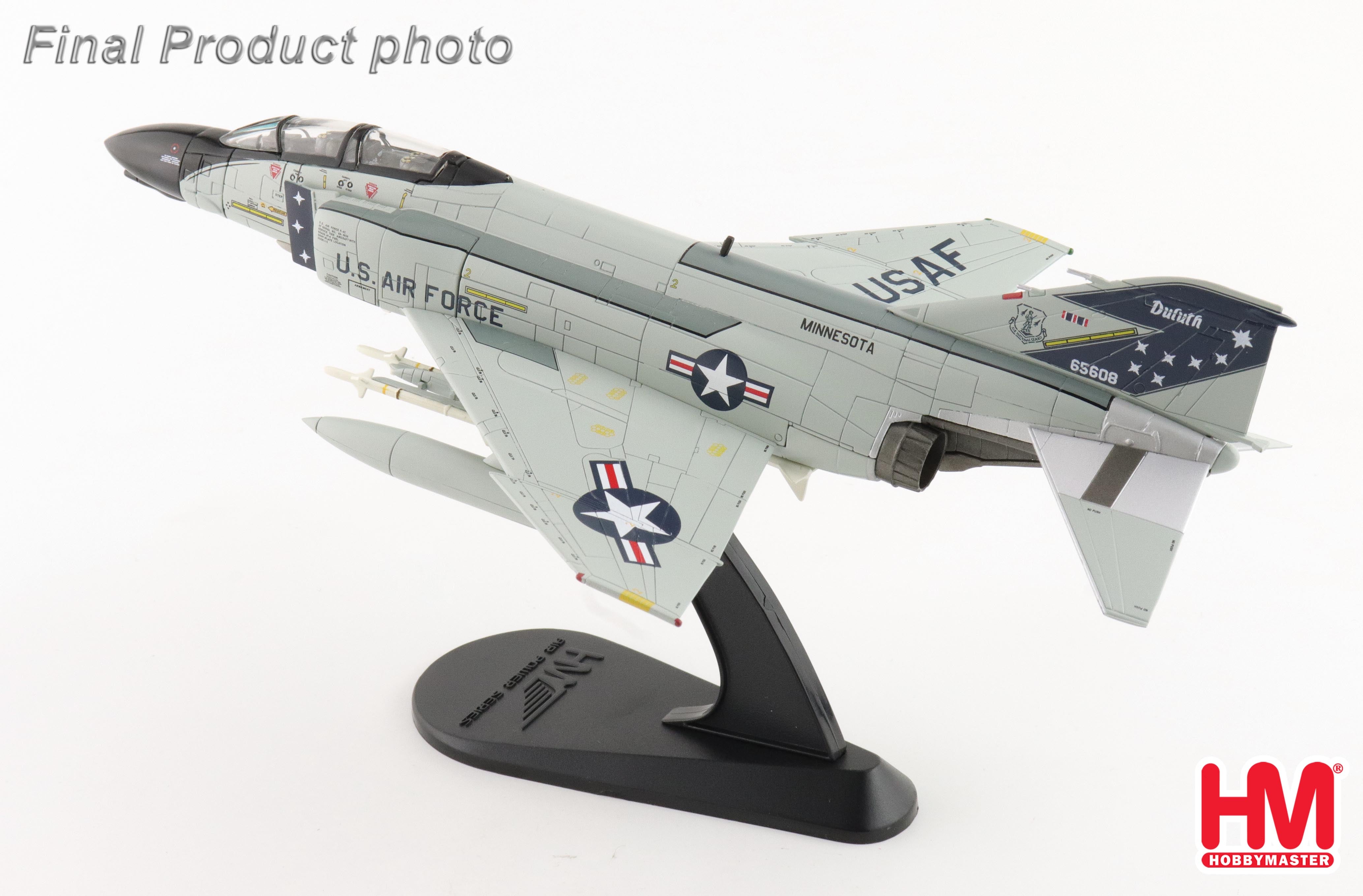 F-4D ミネソタ州空軍 第148戦闘航空団 ダルース国際空港 1984年 65608 1/72 [HA19077]
