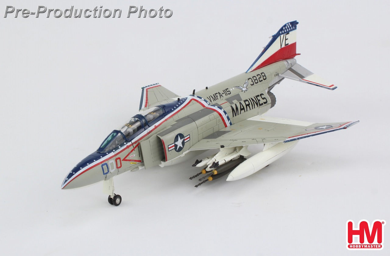 【予約商品】F-4J ファントムII アメリカ海兵隊 VMFA-115　岩国基地 1976年 153828 1/72 (HM20250808) [HA19078]