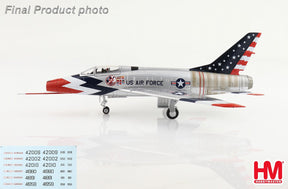 F-100 在欧アメリカ空軍 第36昼間戦闘航空団 アクロバットチーム「スカイブレイザーズ」 1960年シーズン （デカール付属） 1/72[HA2124](20230930WE)