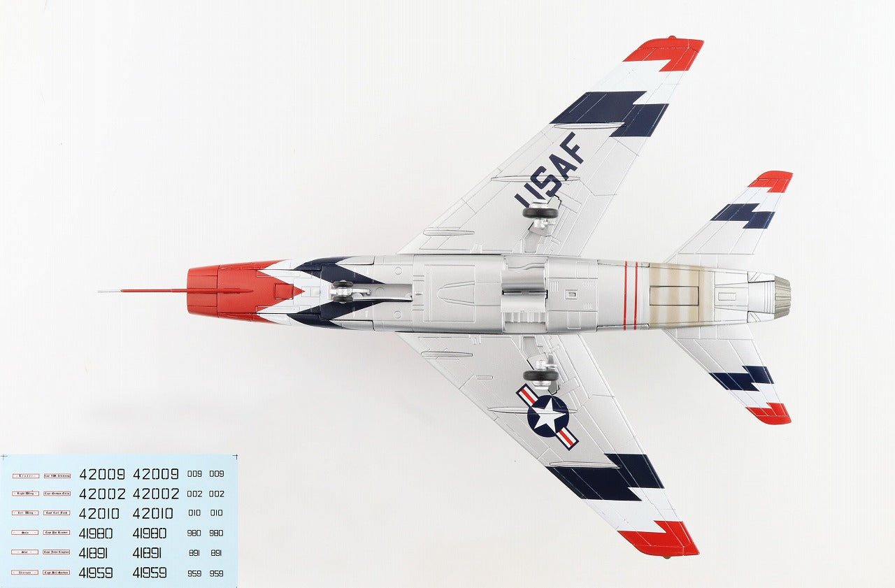 F-100 在欧アメリカ空軍 第36昼間戦闘航空団 アクロバットチーム「スカイブレイザーズ」 1960年シーズン （デカール付属）  1/72[HA2124]