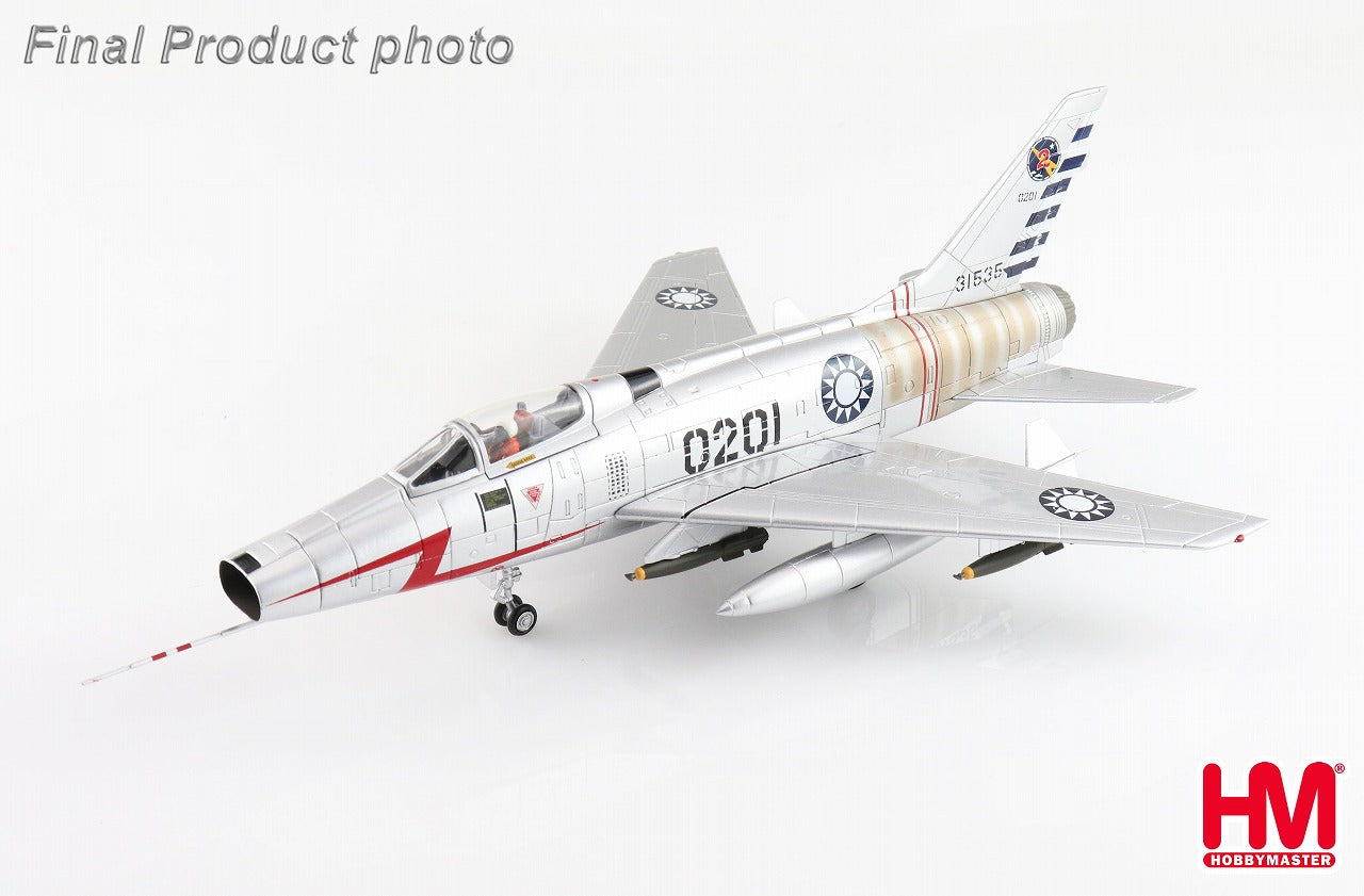 F-100D Super Sabre Republic of China Air Force 41st Fighter Squadron 1/72 [HA2125] 