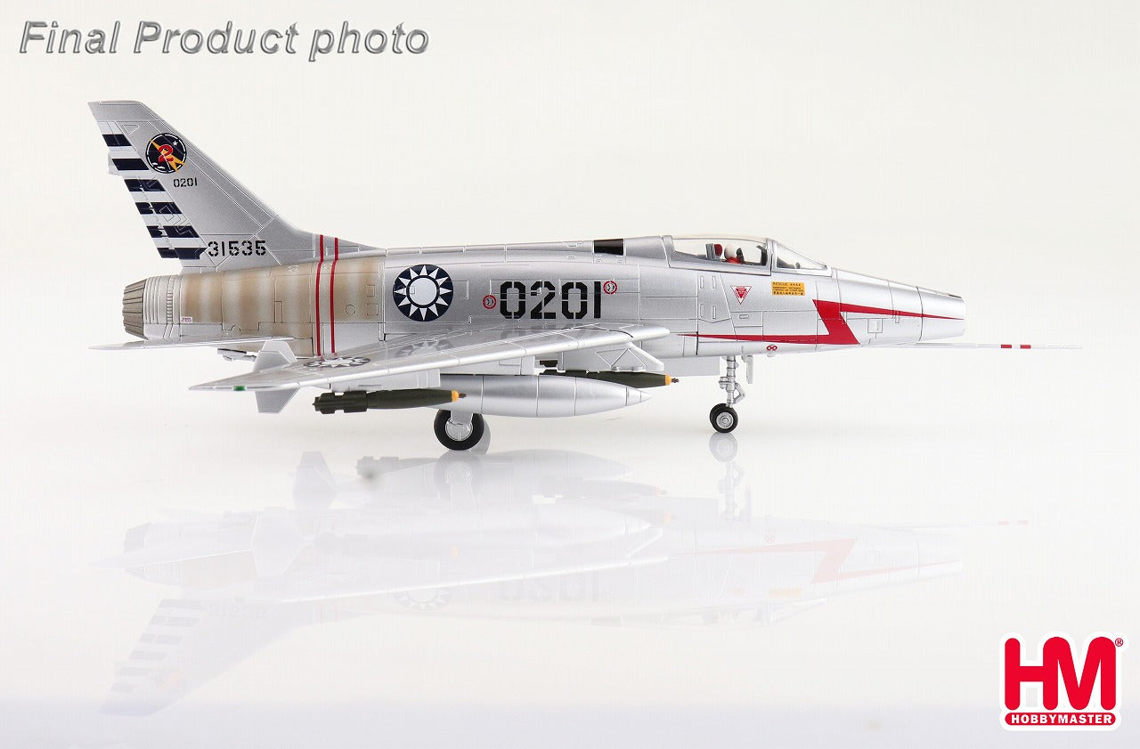 F-100D Super Sabre Republic of China Air Force 41st Fighter Squadron 1/72 [HA2125] 