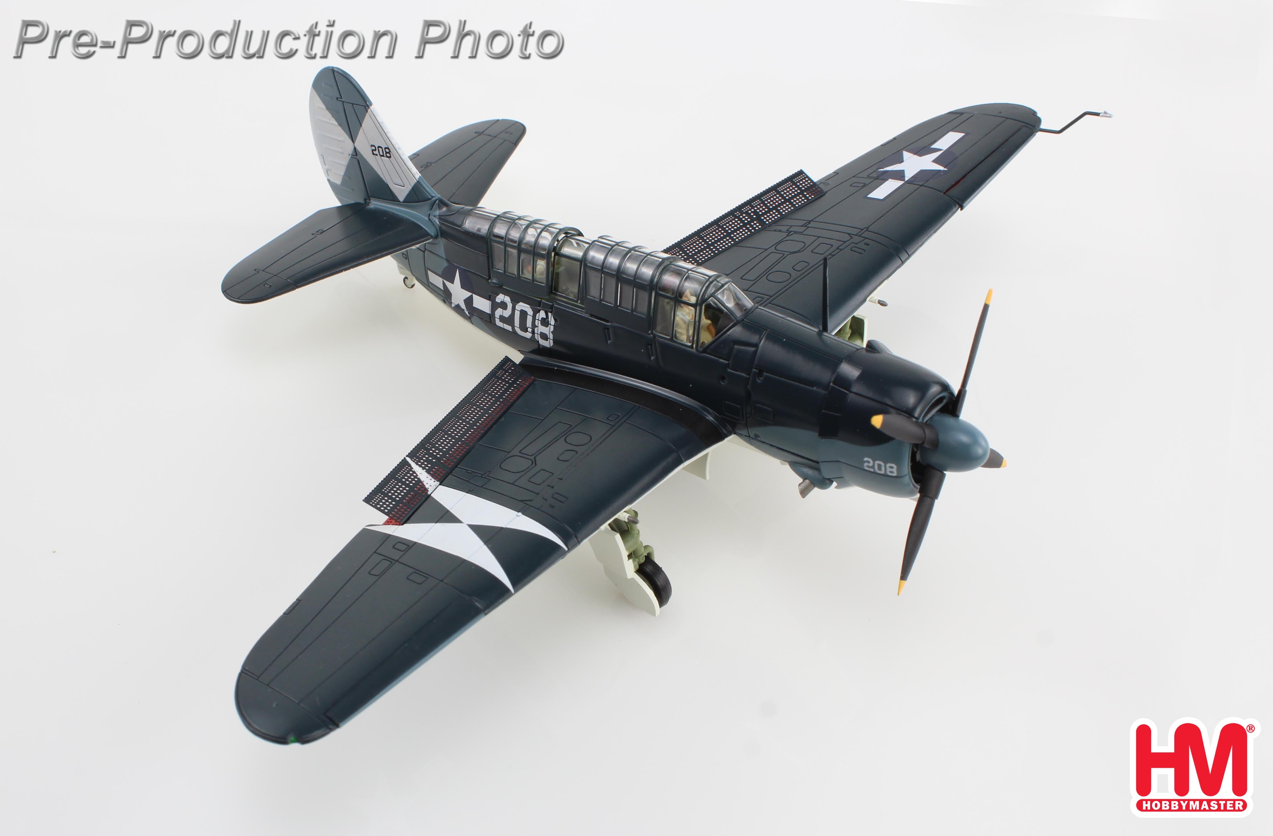 Hobby Master SB2-C Helldiver US Navy USS Essex 1945 1/72 [HA2214]