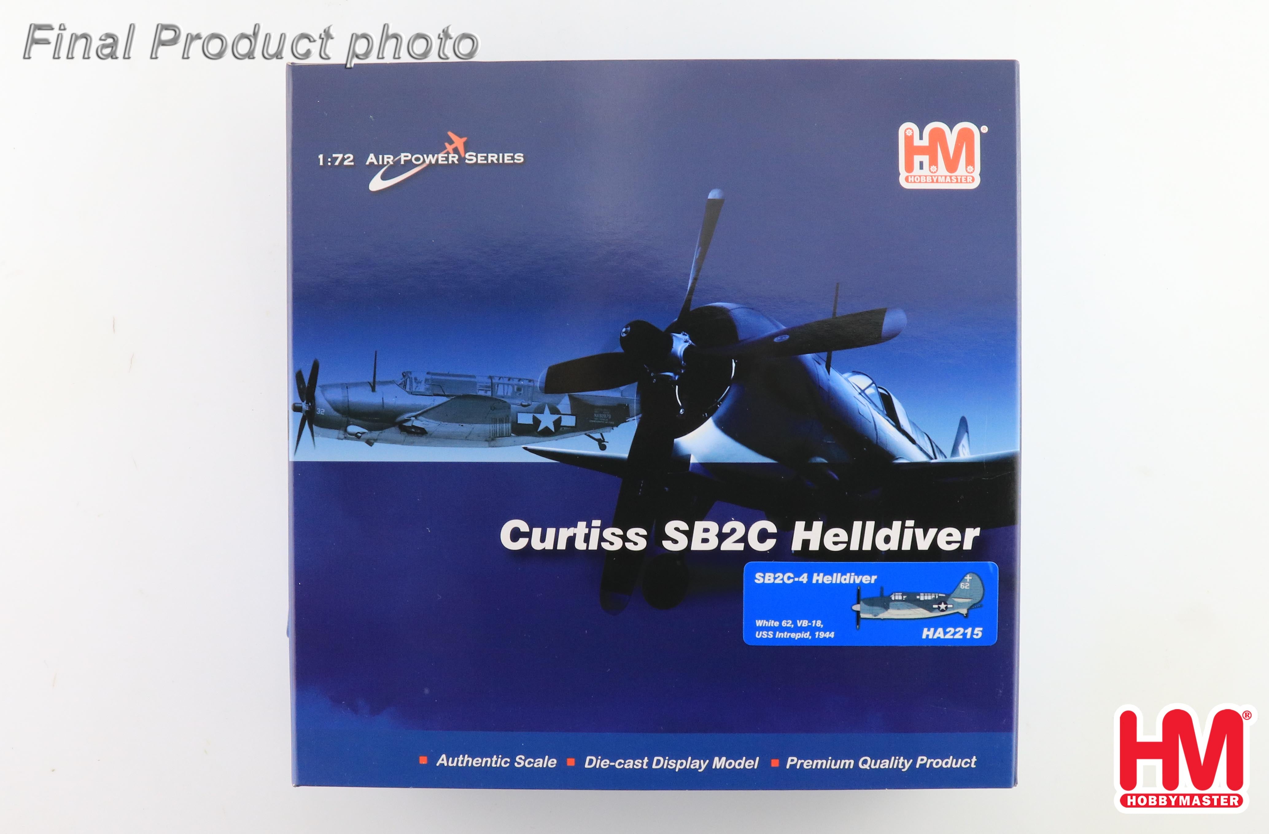 SB2-C Helldiver US Navy USS Intrepid 1944 1/72 [HA2215]