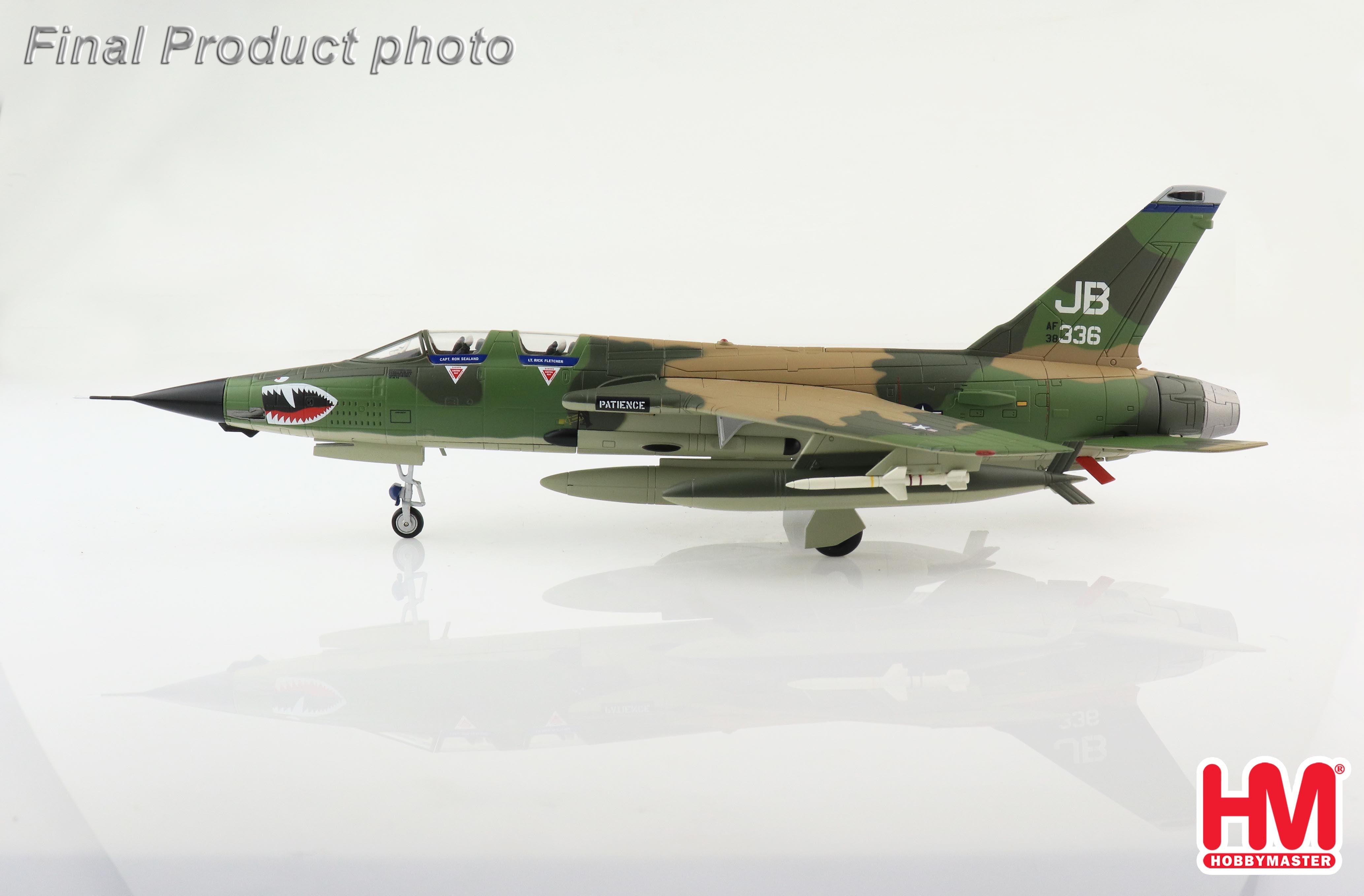 F-105G, US Air Force, 388th Tactical Fighter Wing, 17th Wild Weasel Squadron, Korat Air Base, Thailand, 1973, JB/#63-8336, 1/72 [HA2552]