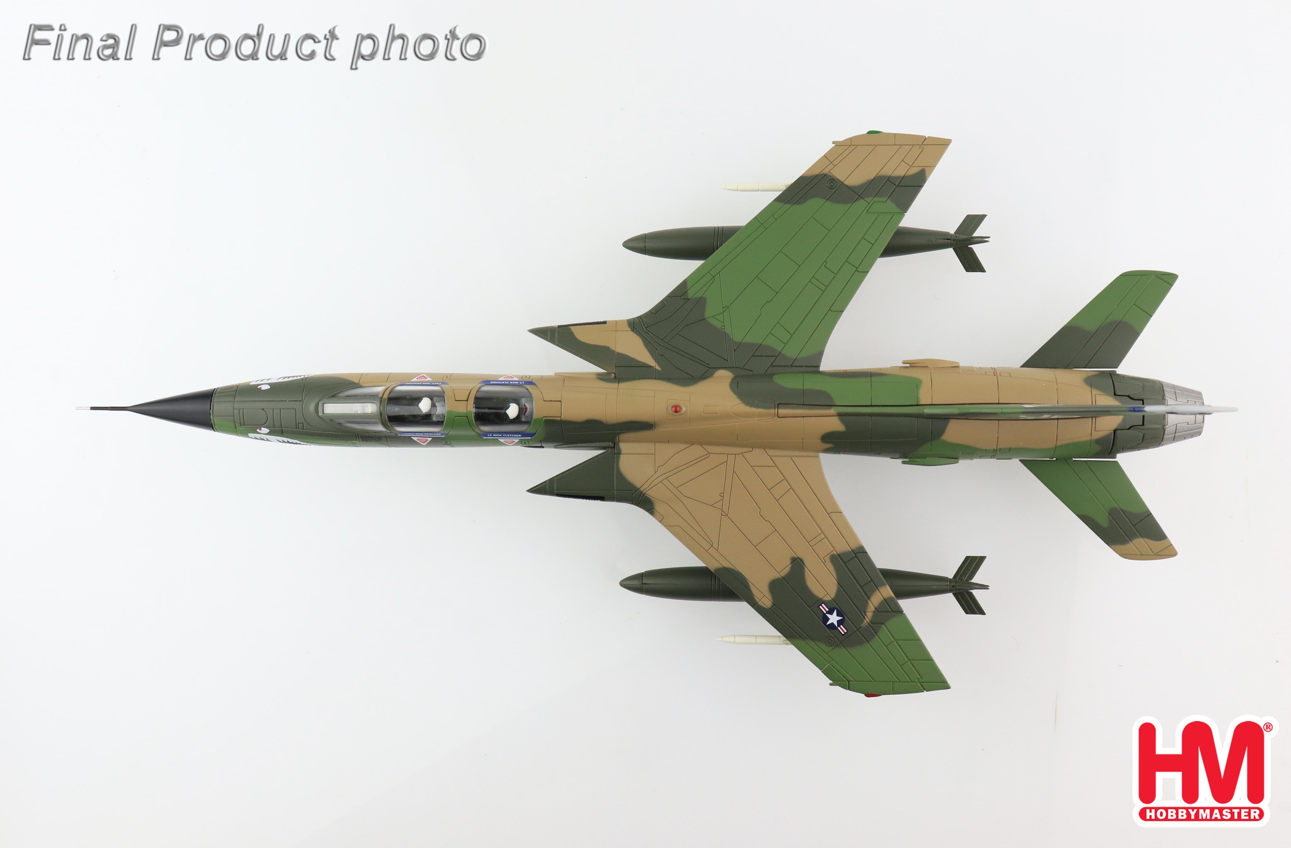 F-105G, US Air Force, 388th Tactical Fighter Wing, 17th Wild Weasel Squadron, Korat Air Base, Thailand, 1973, JB/#63-8336, 1/72 [HA2552]