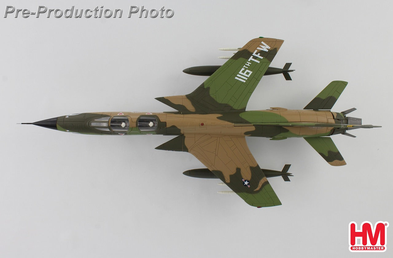 【予約商品】F-105F サンダーチーフ アメリカ空軍 第128戦術戦闘飛行隊  「ピーチ91」  ドビンズ空軍基地 1983年 63-8299 1/72 (HM20250808) [HA2553]