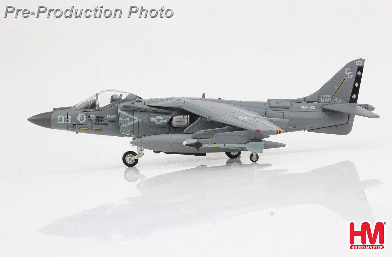 【予約商品】AV-8B II Plus  アメリカ海兵隊 VMA-231 「オペレーション・インへレント・リゾルブ」  USCENTCOM 2017年 165357 1/72 (HM20250808) [HA2633]