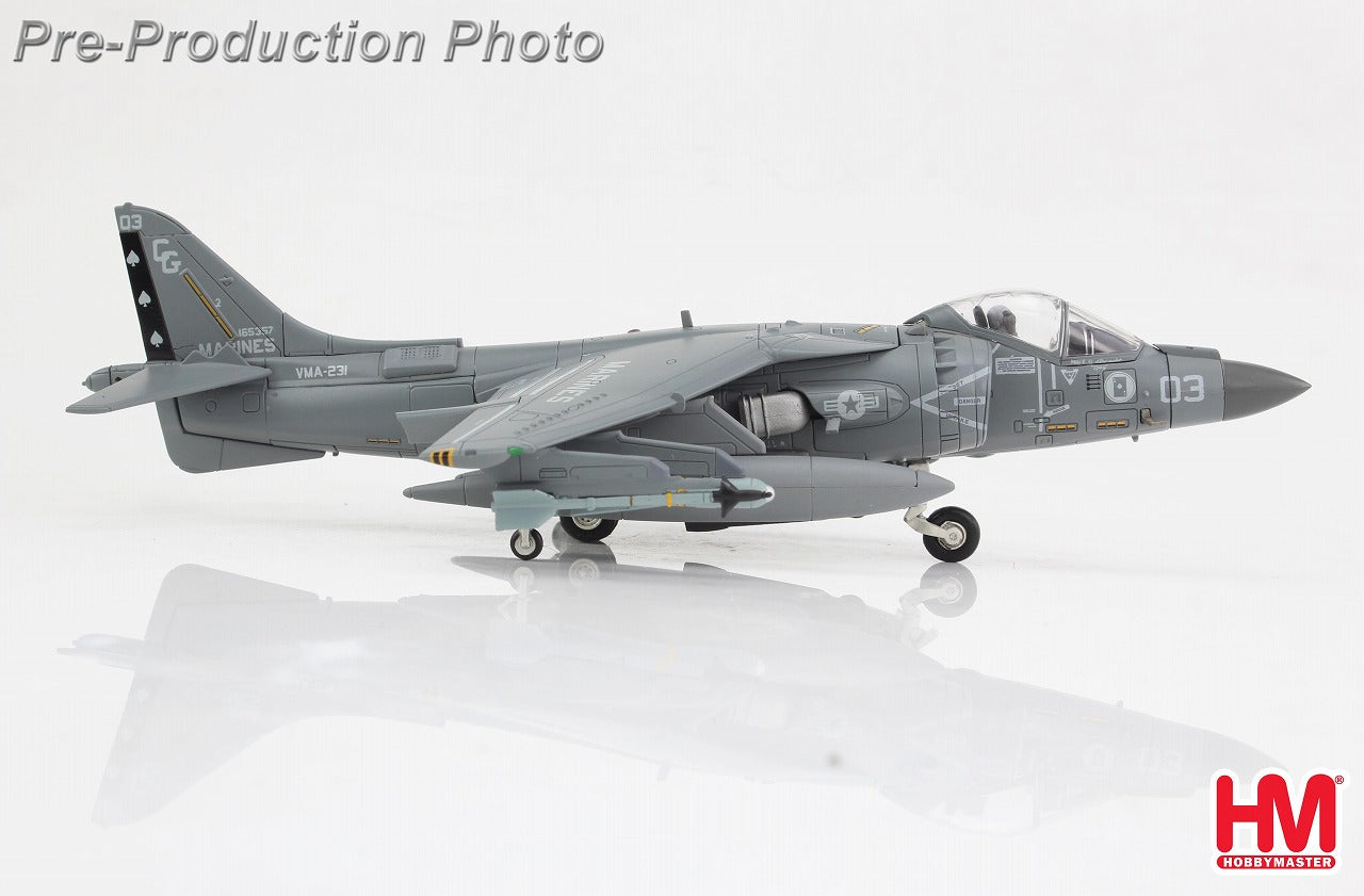 【予約商品】AV-8B II Plus  アメリカ海兵隊 VMA-231 「オペレーション・インへレント・リゾルブ」  USCENTCOM 2017年 165357 1/72 (HM20250808) [HA2633]