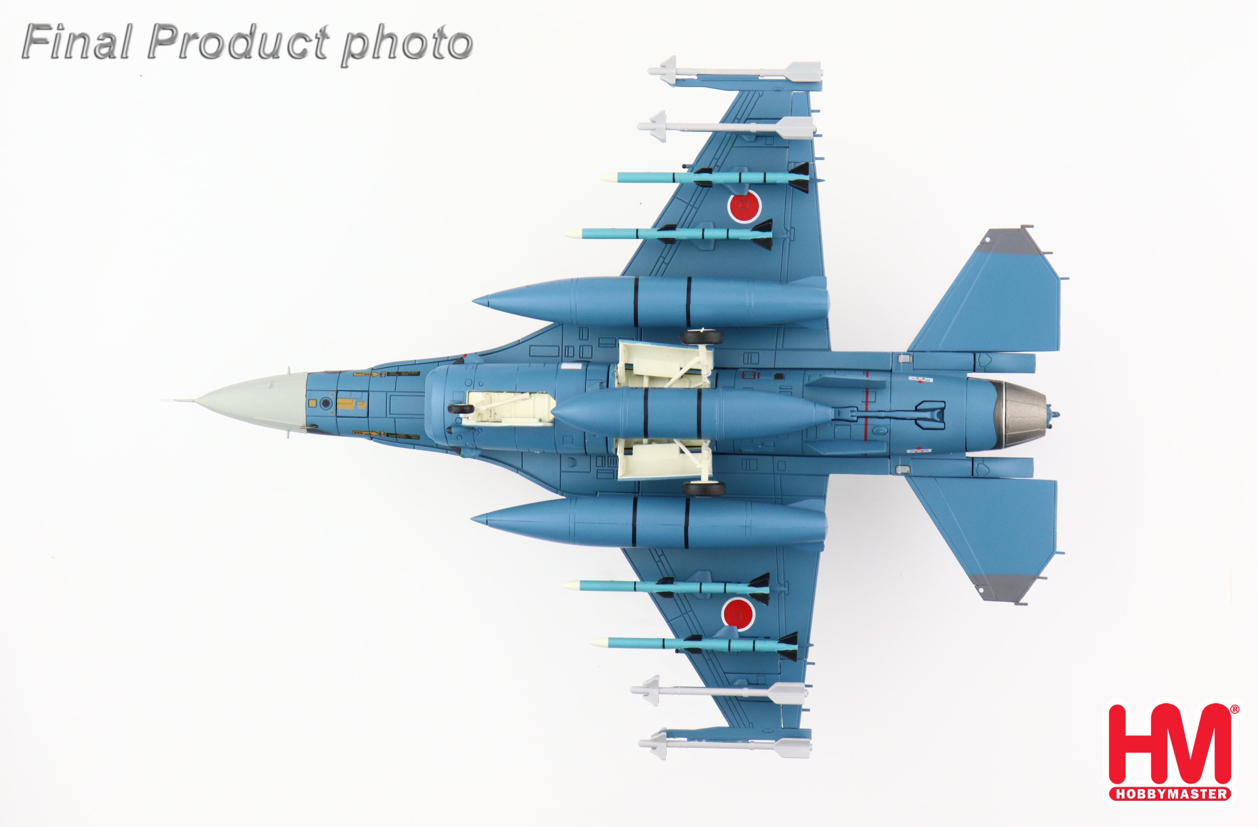 Mitsubishi F-2A, Japan Air Self-Defense Force, 8th Air Wing, 6th Squadron, Tsuiki Air Base, 2020 #53-8535, 1/72 [HA2722]