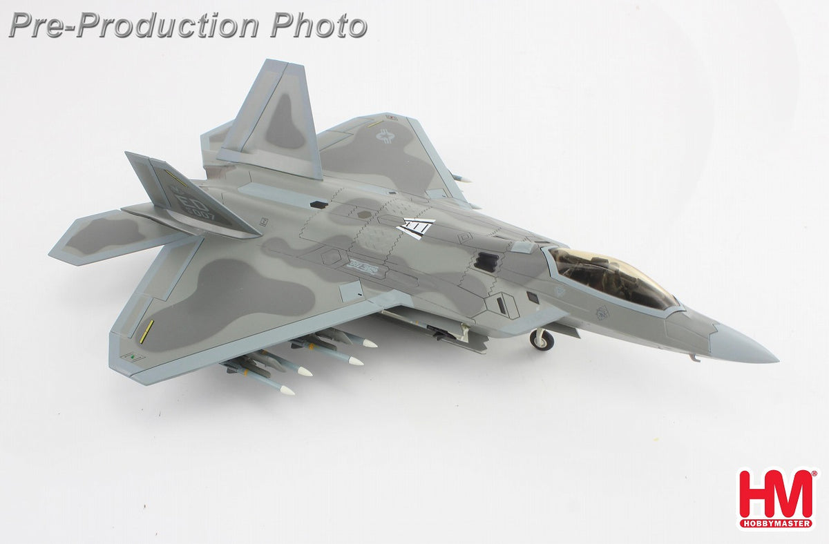 【10/26(土)発売】【予約商品】F-22 ラプター アメリカ空軍 第412試験航空団 エドワーズ空軍基地  1/72 (HM20240430) [HA2827]