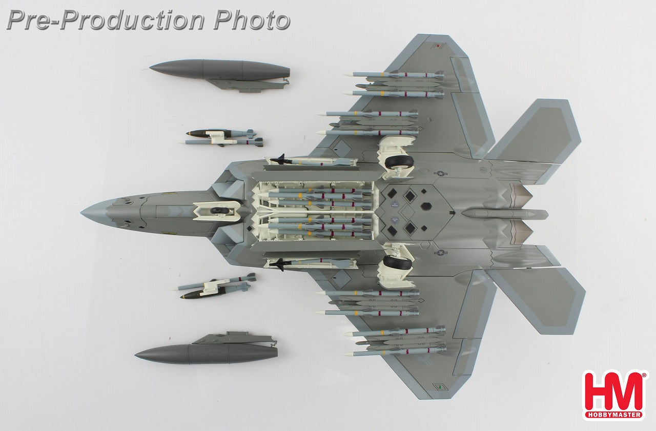 [Released on Saturday, October 26th] [Pre-order item] F-22 Raptor, United States Air Force, 412th Test Wing, Edwards Air Force Base, 1/72 (HM20240430) [HA2827] 