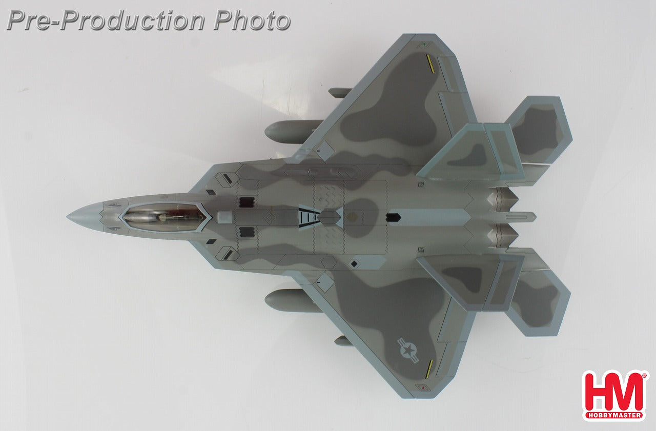 F-22 猛禽，美国空军第 411 试验联队，爱德华兹空军基地，含红外传感器吊舱，1/72 [HA2829] 