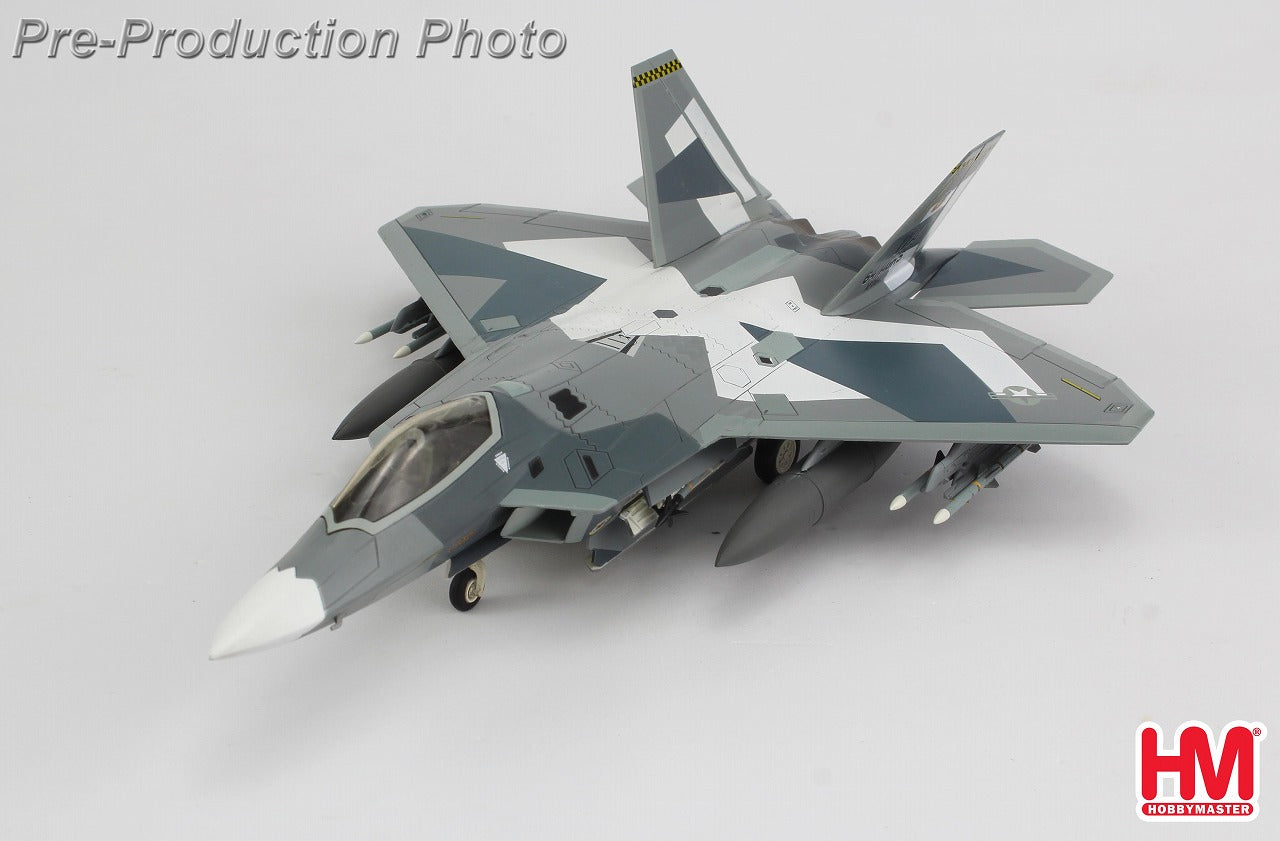【予約商品】F-22 ラプター アメリカ空軍 「スプリンター・カモフラージュ」 ※架空塗装 1/72 (HM20250808) [HA2831]
