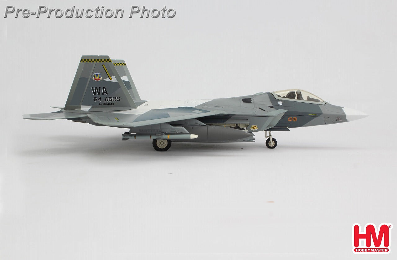 【予約商品】F-22 ラプター アメリカ空軍 「スプリンター・カモフラージュ」 ※架空塗装 1/72 (HM20250808) [HA2831]