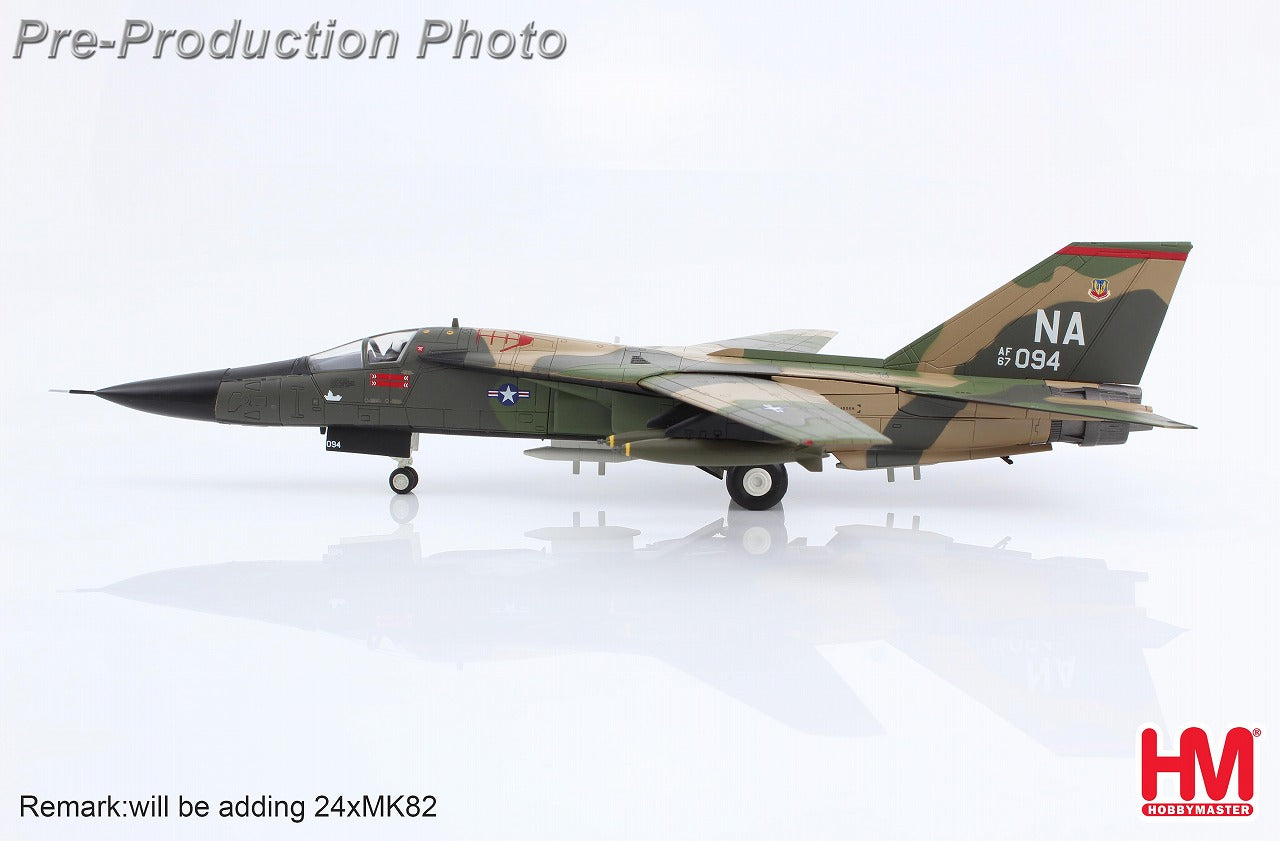 F-111A Aardvark, US Air Force, 430th Tactical Fighter Squadron, Gunboat Killer (with Mk.84 and Mk.82 bombs) 1/72 [HA3032] 