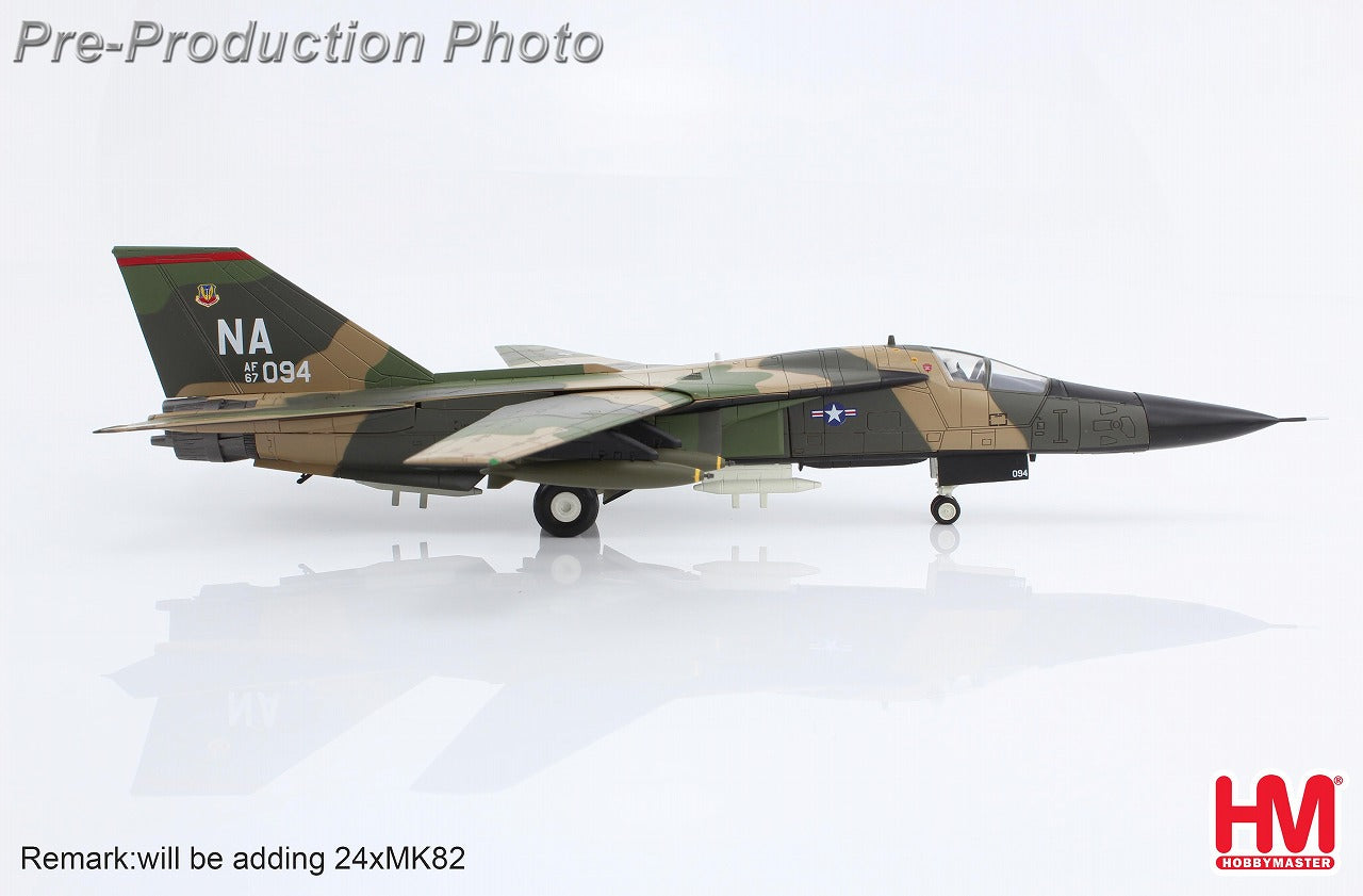 F-111A Aardvark, US Air Force, 430th Tactical Fighter Squadron, Gunboat Killer (with Mk.84 and Mk.82 bombs) 1/72 [HA3032] 