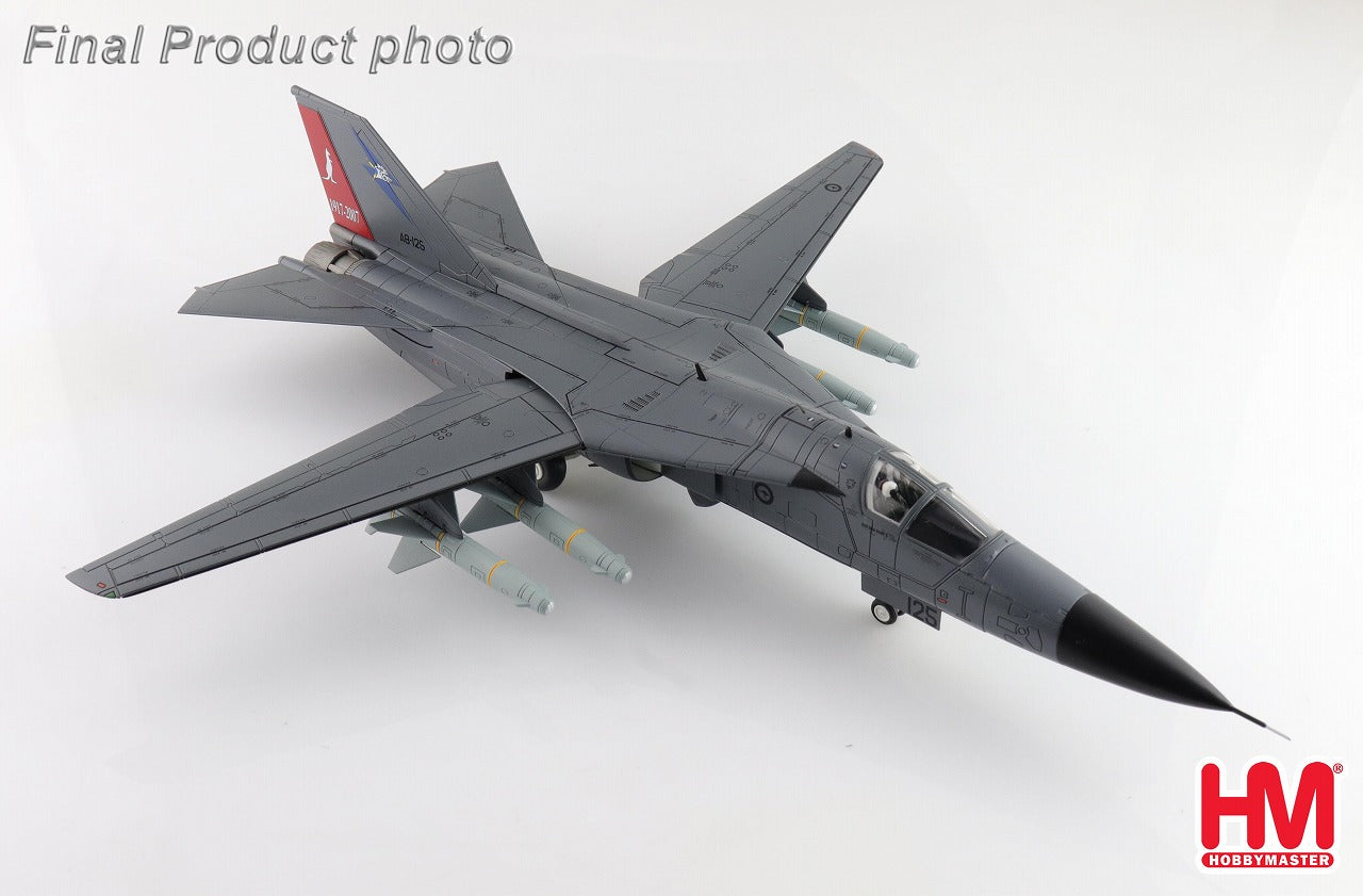【予約商品】F-111C オーストラリア空軍 第6飛行隊 「90周年記念」 2007年 ※AGM-142付属　A8-125 1/72 (HM20250718) [HA3034]