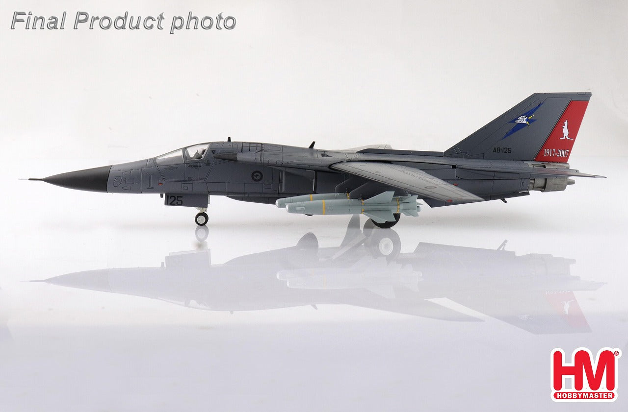 【予約商品】F-111C オーストラリア空軍 第6飛行隊 「90周年記念」 2007年 ※AGM-142付属　A8-125 1/72 (HM20250718) [HA3034]
