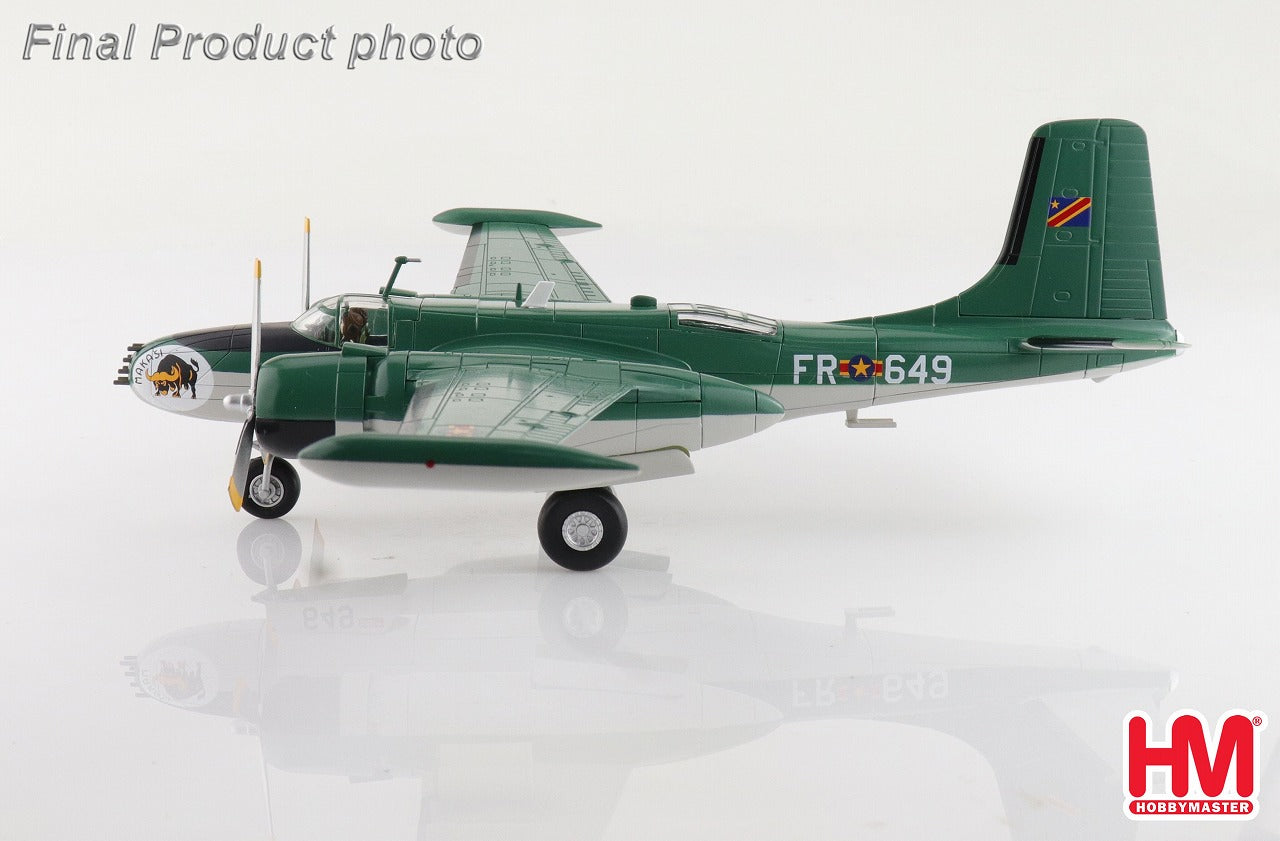 B-26K Counter Invader Republic of Congo Air Force 1965 1/72 [HA3228] 